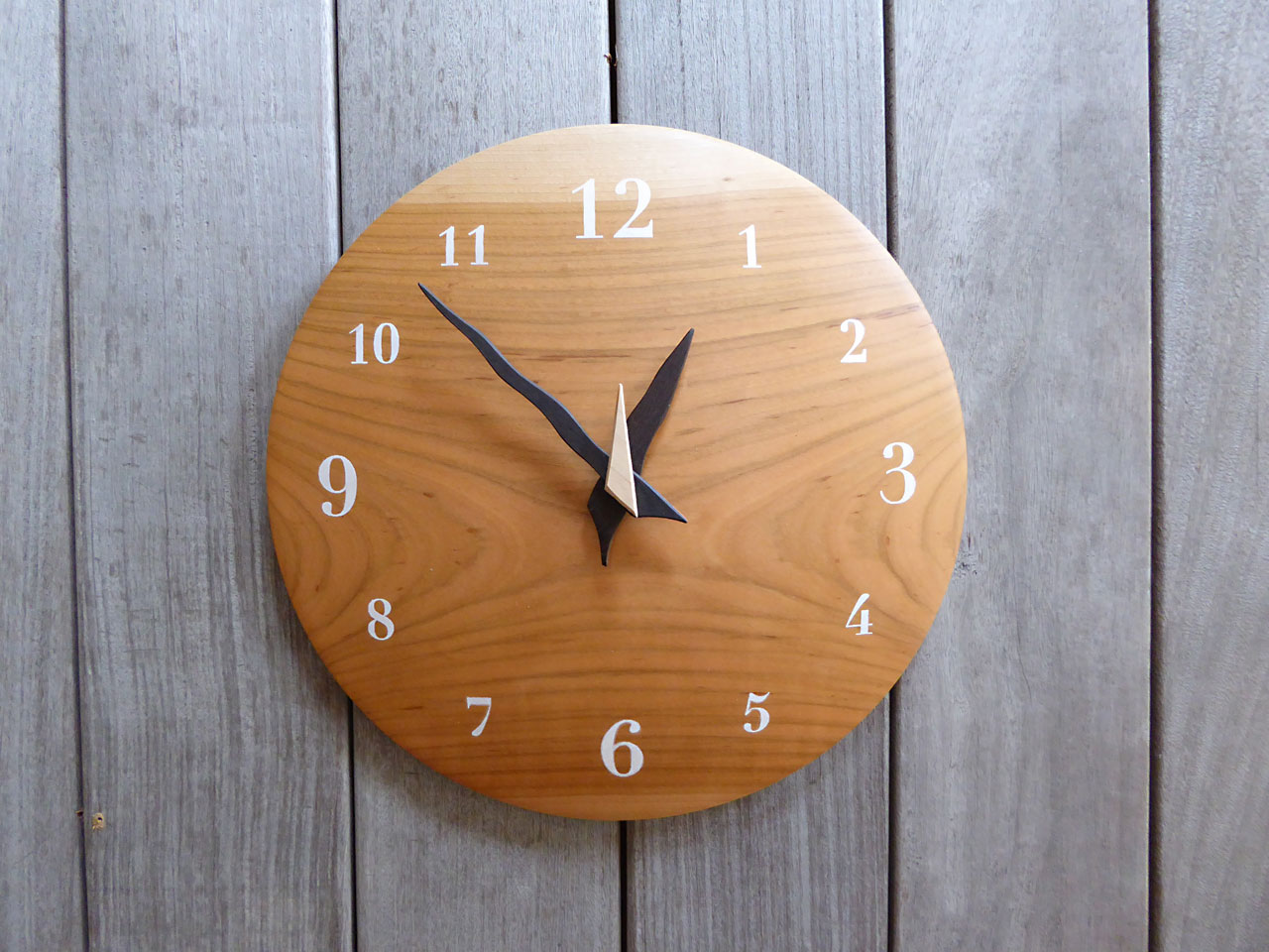 ヤマザクラ 26 曲面時計euph 012s 文字盤白色 Iichi ハンドメイド クラフト作品 手仕事品の通販