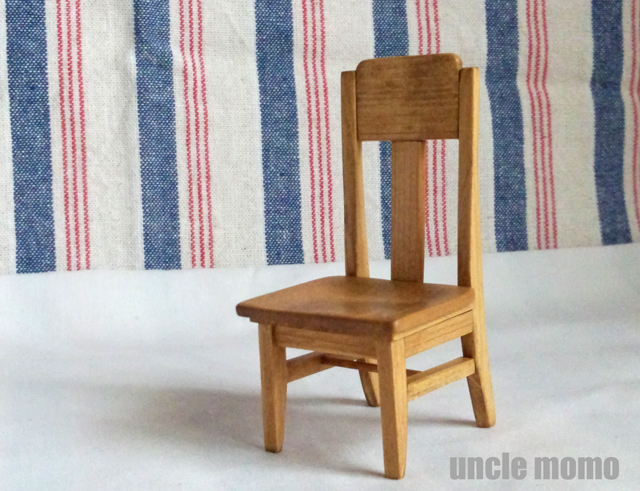 ドール用椅子 色 オーク 1 12ミニチュア家具 Iichi ハンドメイド クラフト作品 手仕事品の通販