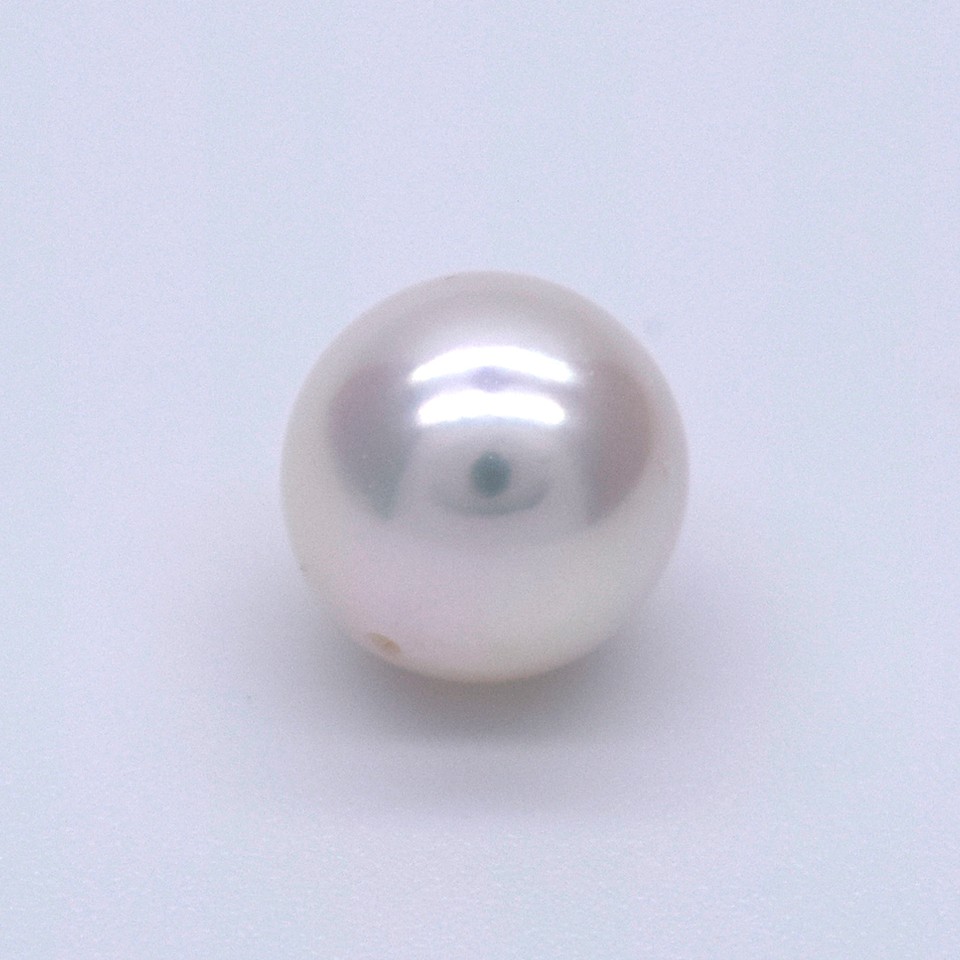 アコヤ真珠 1粒 7.0mm~7.5mm ラウンド系 貫通穴 ルース あこやパール 6 