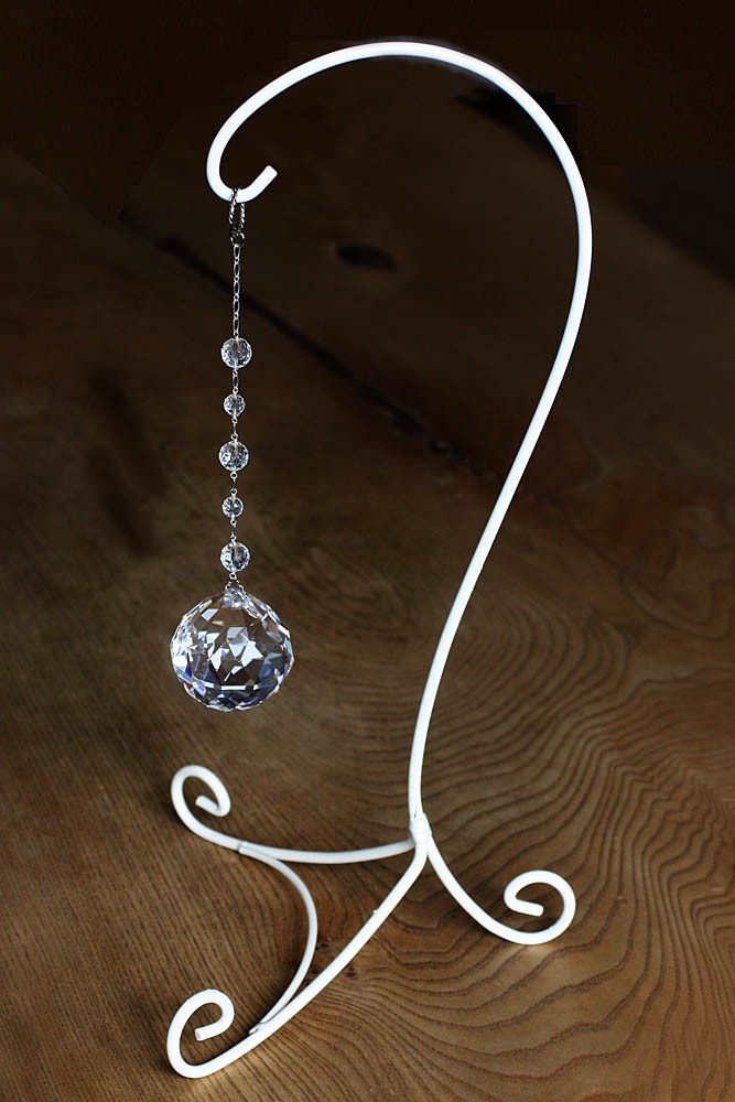 No 516 スタンドつきのシンプルなサンキャッチャー Iichi ハンドメイド クラフト作品 手仕事品の通販