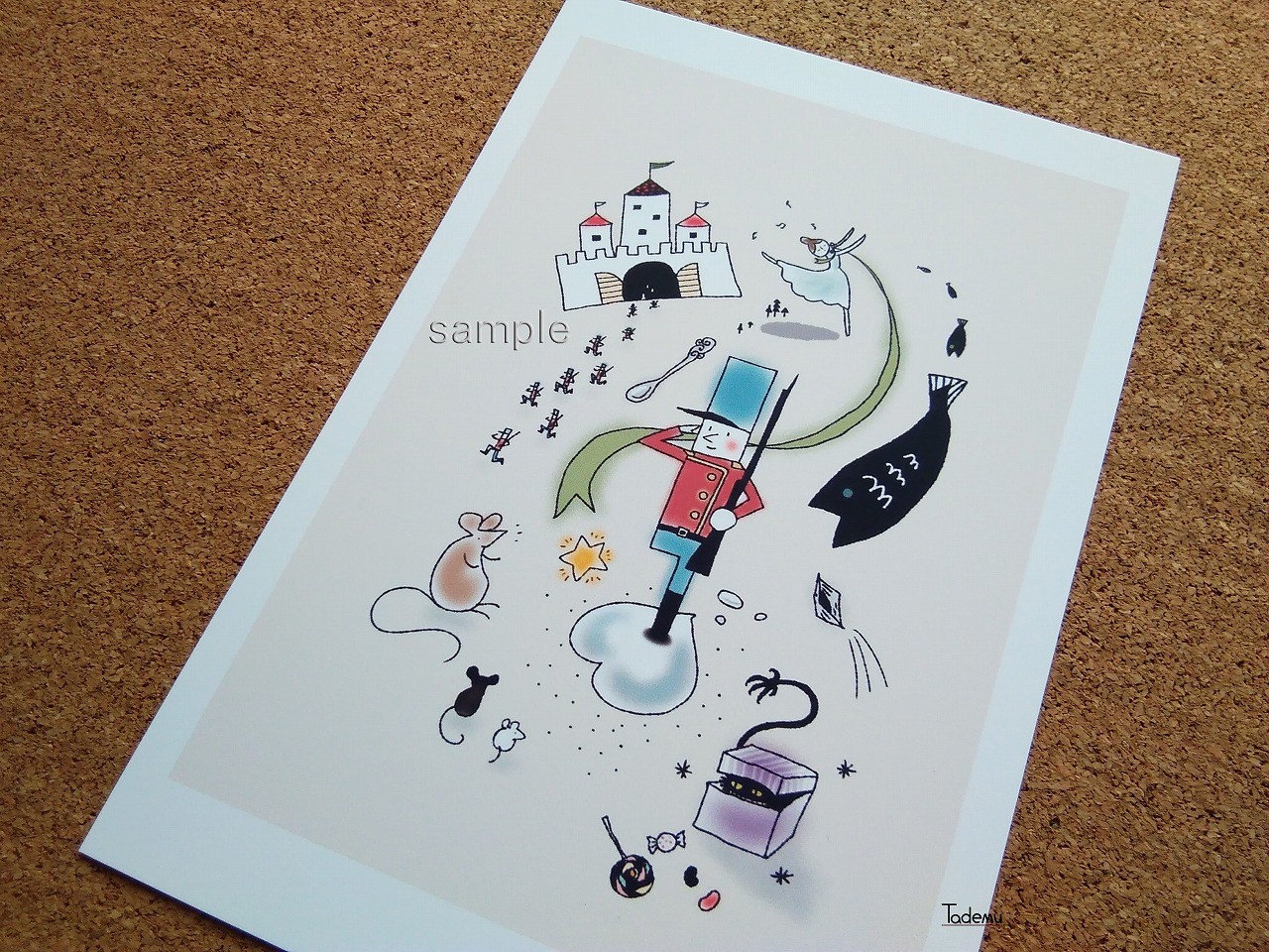 ポストカード童話 しっかりした錫 すず の兵隊さん プリント3点セット Iichi ハンドメイド クラフト作品 手仕事品の通販