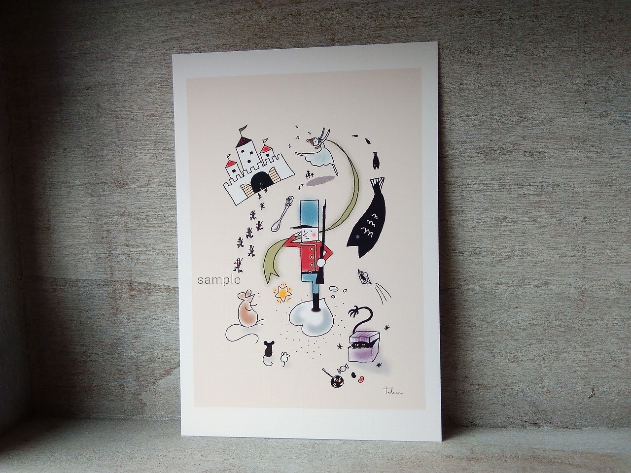 ポストカード童話 しっかりした錫 すず の兵隊さん プリント3点セット Iichi ハンドメイド クラフト作品 手仕事品の通販