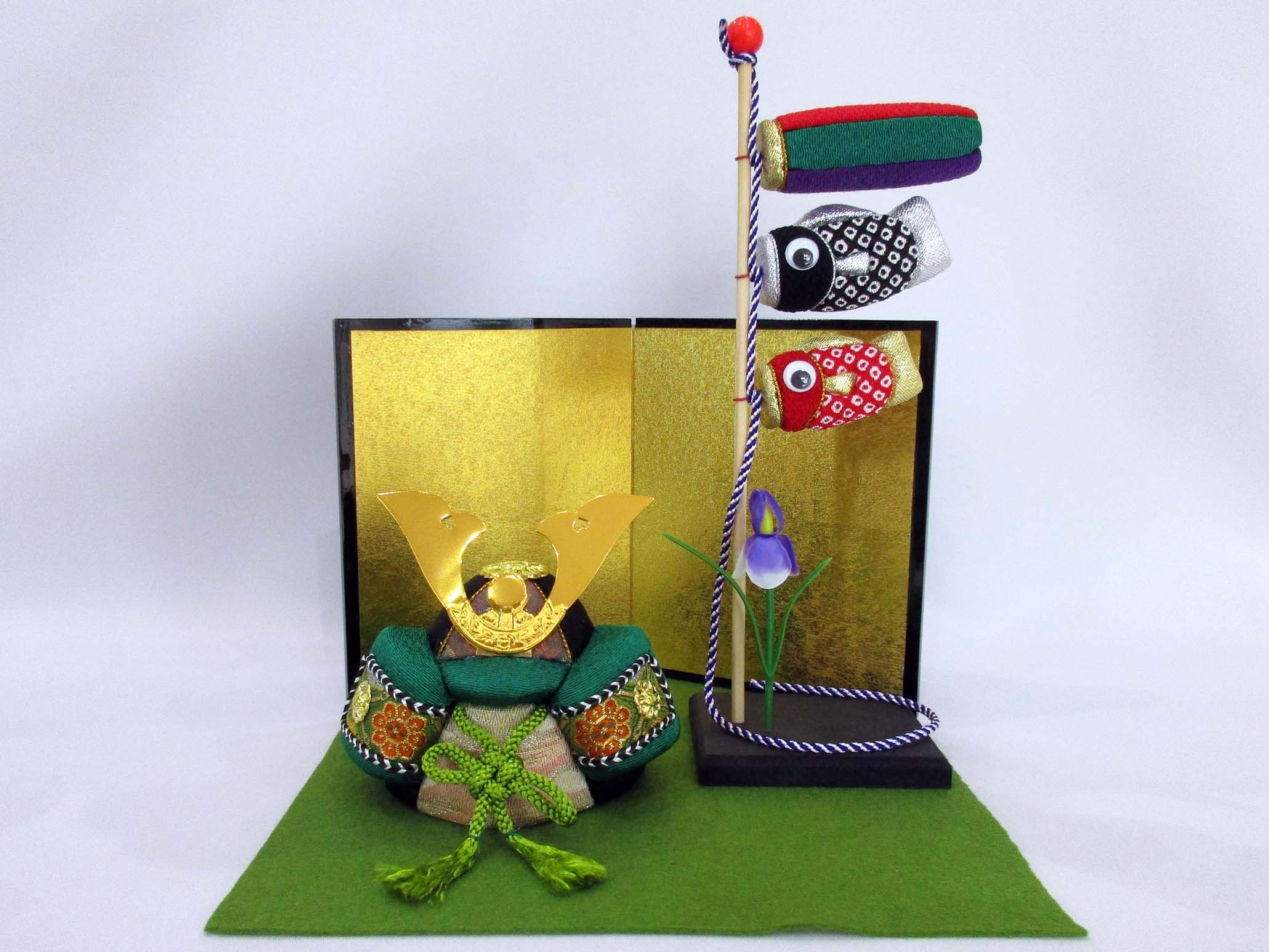 五月人形 吉祥かぶと こいのぼりセット Iichi ハンドメイド クラフト作品 手仕事品の通販
