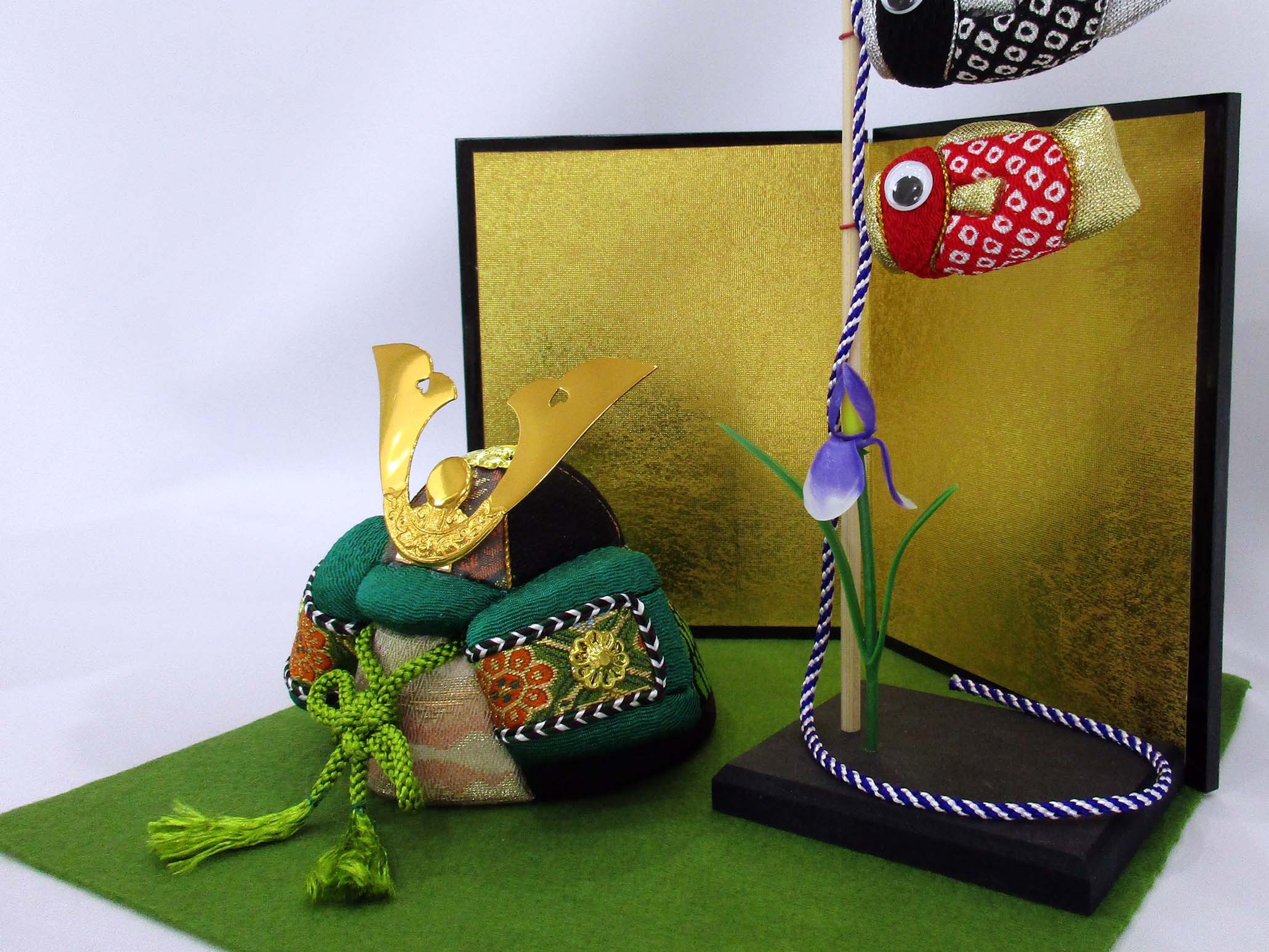 五月人形 吉祥かぶと こいのぼりセット Iichi ハンドメイド クラフト作品 手仕事品の通販