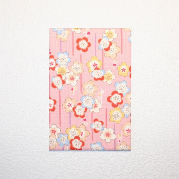 御朱印帳 梅の花 ピンク G 063 P Iichi ハンドメイド クラフト作品 手仕事品の通販