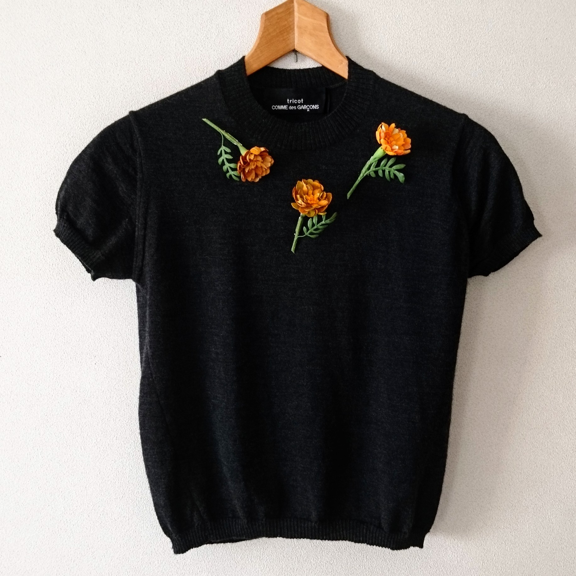 マリーゴールドの布花ブローチ◇コサージュ | iichi ハンドメイド