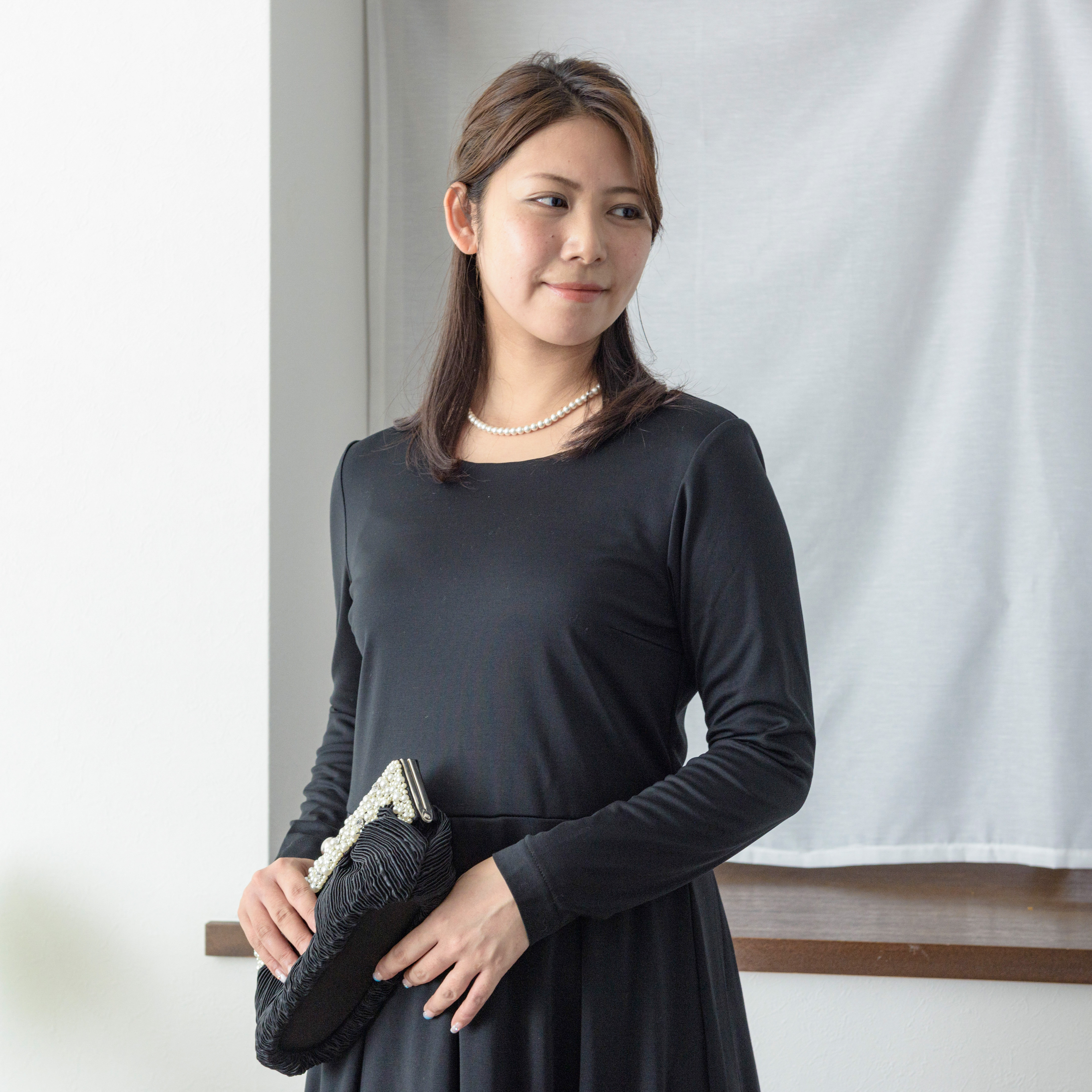 Ll アーミッシュ風シンプルワンピース 長袖 フォーマルブラック 定番生地 Iichi ハンドメイド クラフト作品 手仕事品の通販 Ll アーミッシュ風シンプルワンピース 長袖 フォーマルブラック 定番生地 Iichi ハンドメイド クラフト作品 手仕事品の通販
