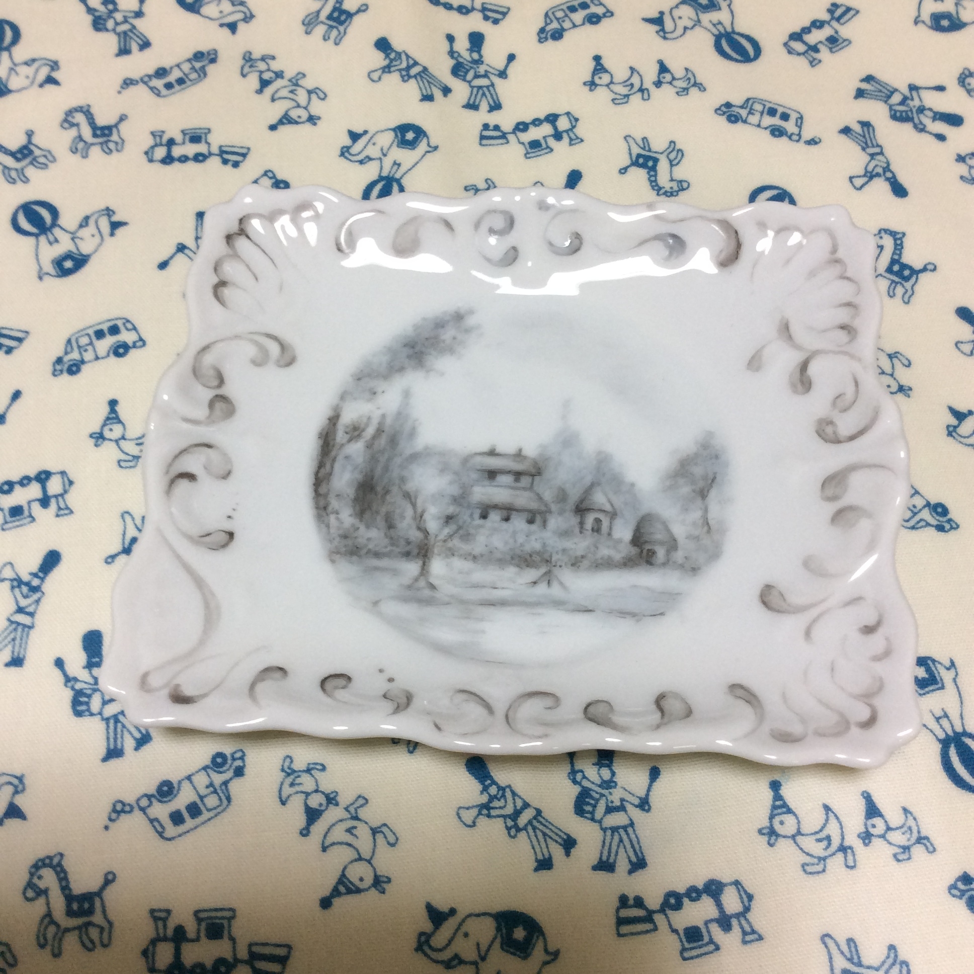 外国の お家 の絵皿 Iichi ハンドメイド クラフト作品 手仕事品の通販 外国の お家 の絵皿 Iichi ハンドメイド クラフト作品 手仕事品の通販