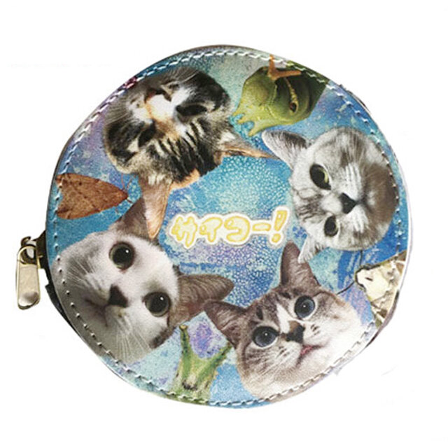 うちの子 オーダーメイド 親ばか ポーチ 小物入れ 小銭入れ コインケース 両面別デザイン メンズ レディース 猫 犬 Iichi ハンドメイド クラフト作品 手仕事品の通販