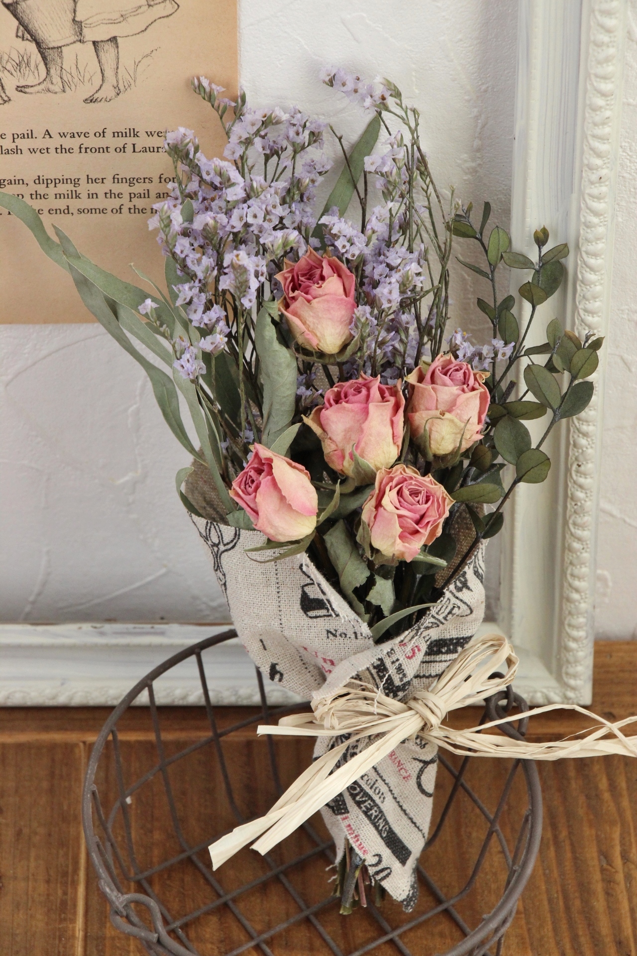 バラ エンジェルキスのミニブーケ Iichi ハンドメイド クラフト作品 手仕事品の通販