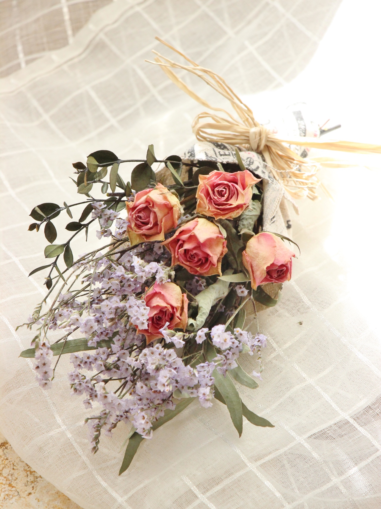 バラ エンジェルキスのミニブーケ Iichi ハンドメイド クラフト作品 手仕事品の通販