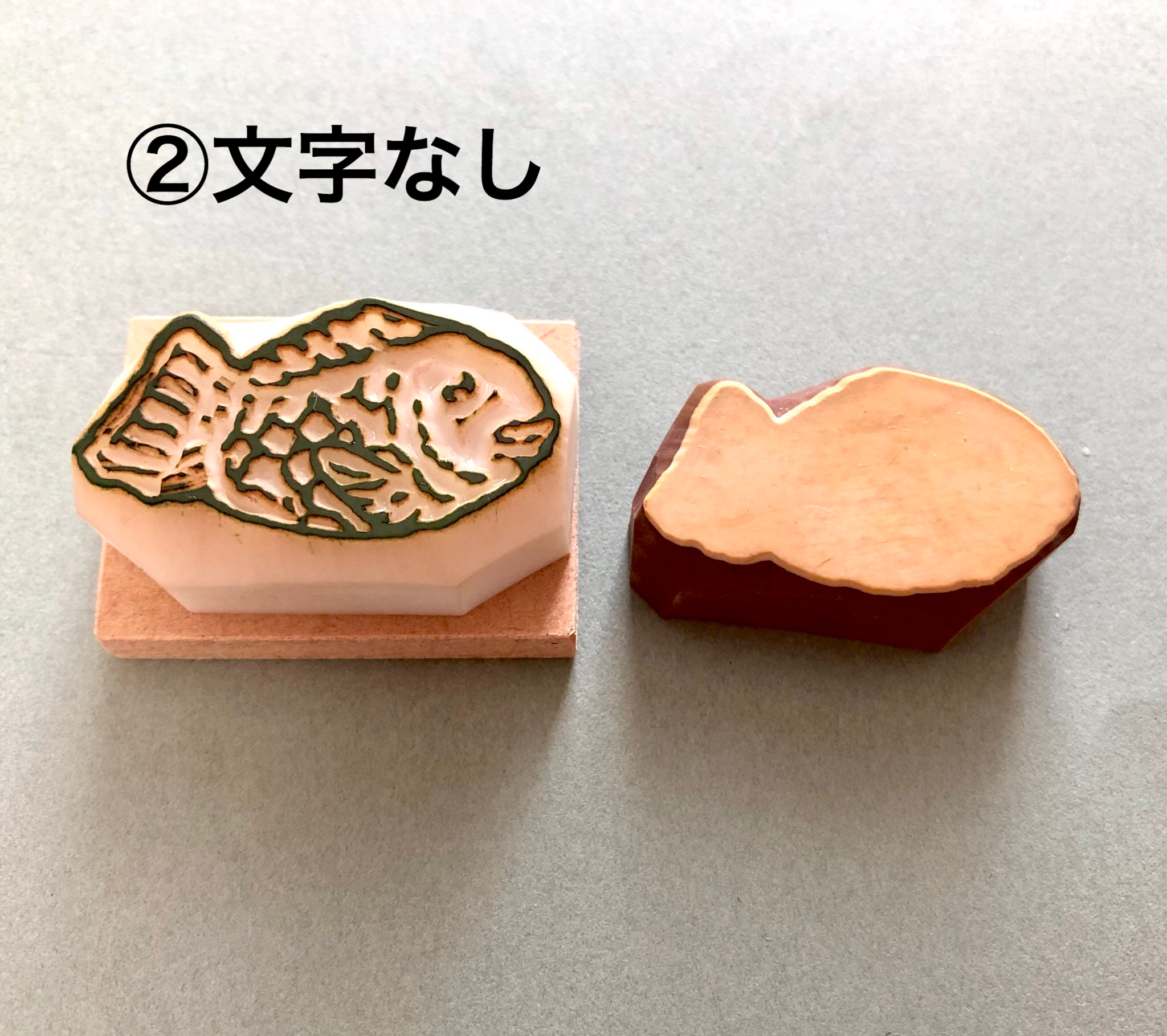 タイ焼きのはんこ Iichi ハンドメイド クラフト作品 手仕事品の通販