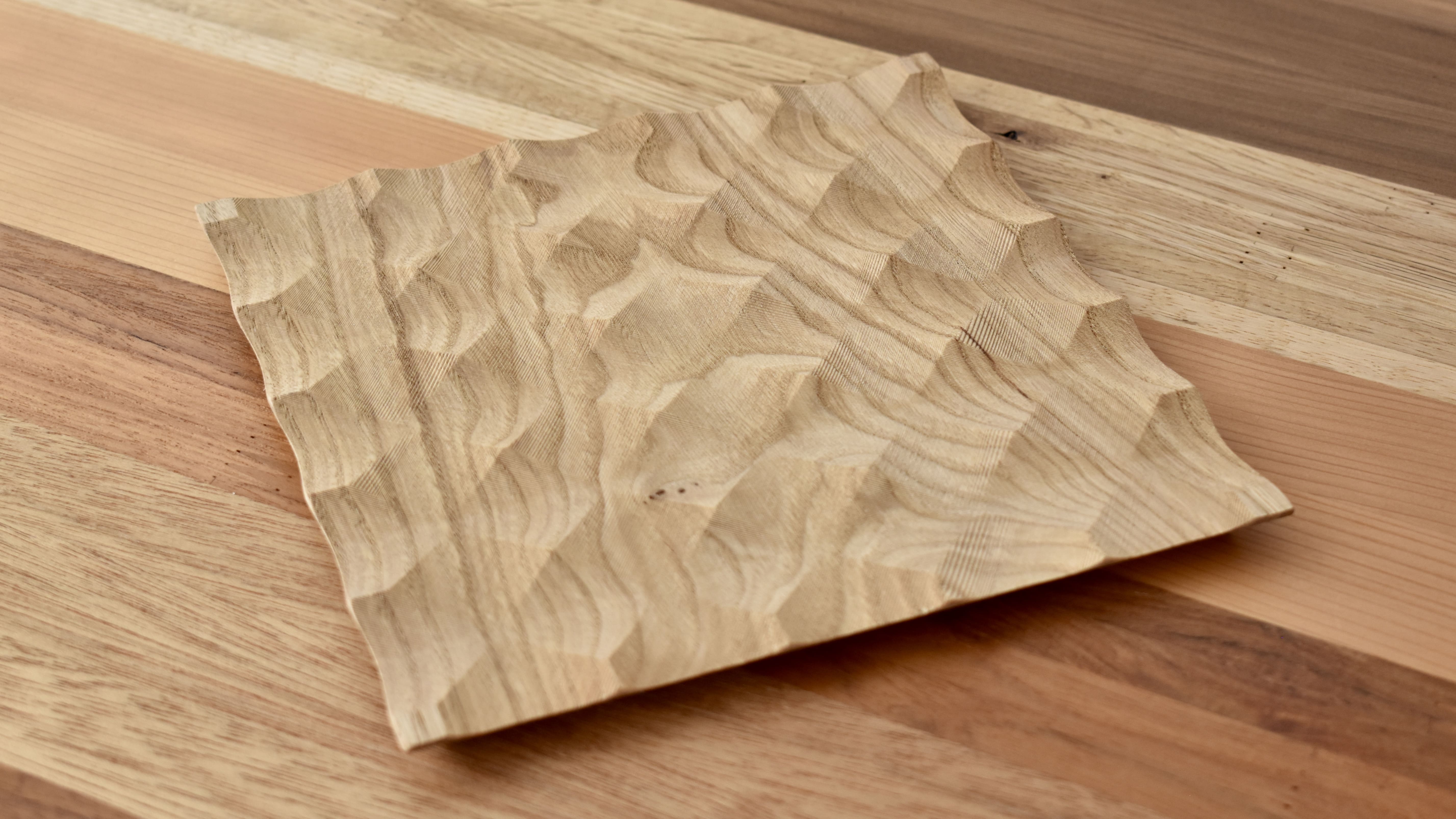 廃材木を使ったトースト皿 Season1 オニグルミ Iichi ハンドメイド クラフト作品 手仕事品の通販