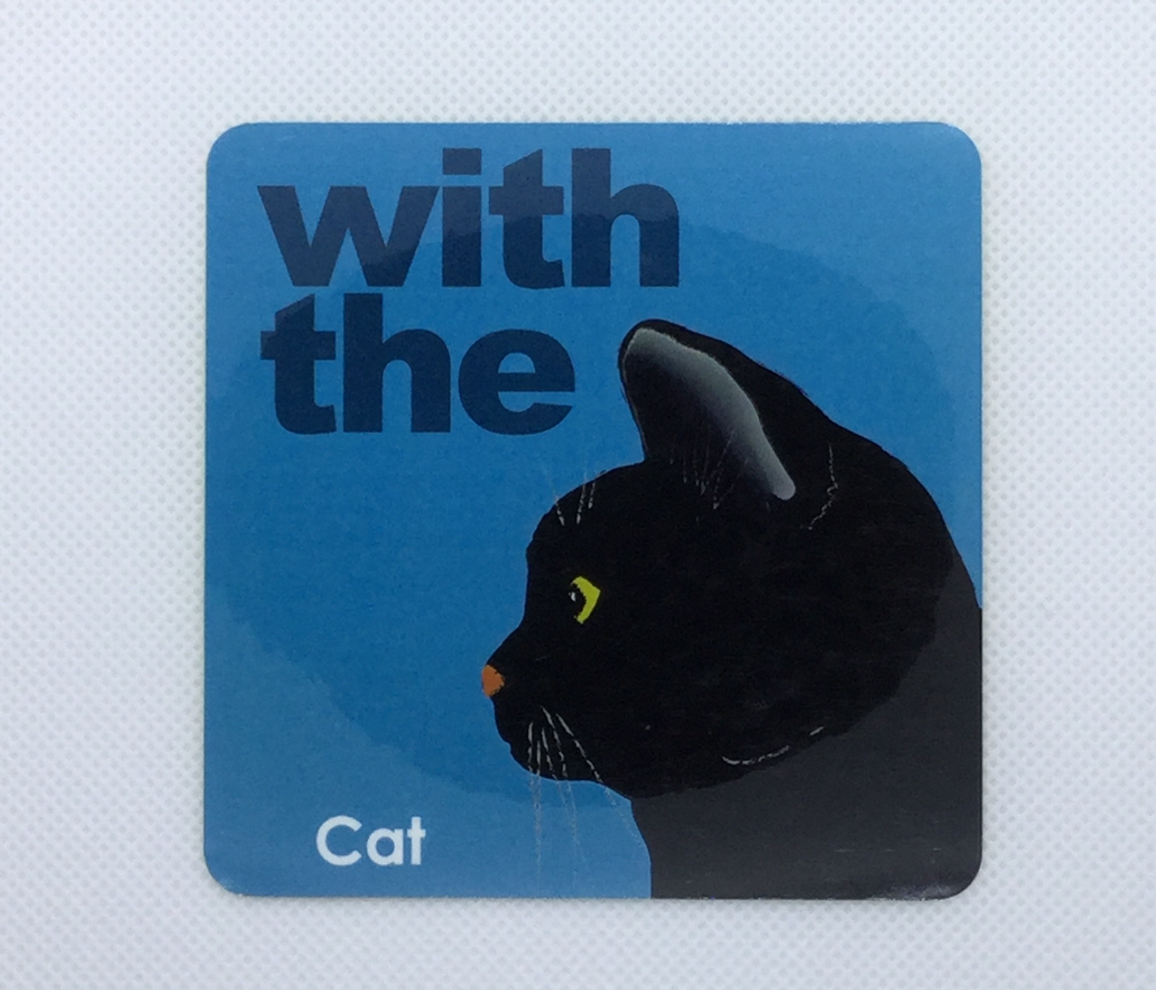 黒猫 横顔 ステッカー Cat In Car 玄関 車 キャリーバッグ Iichi ハンドメイド クラフト作品 手仕事品の通販