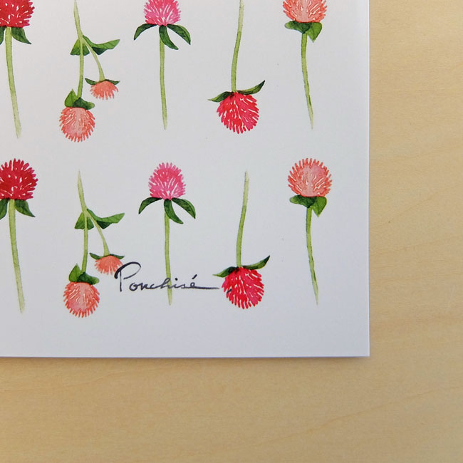 千日紅のラッピングペーパー Iichi ハンドメイド クラフト作品 手仕事品の通販