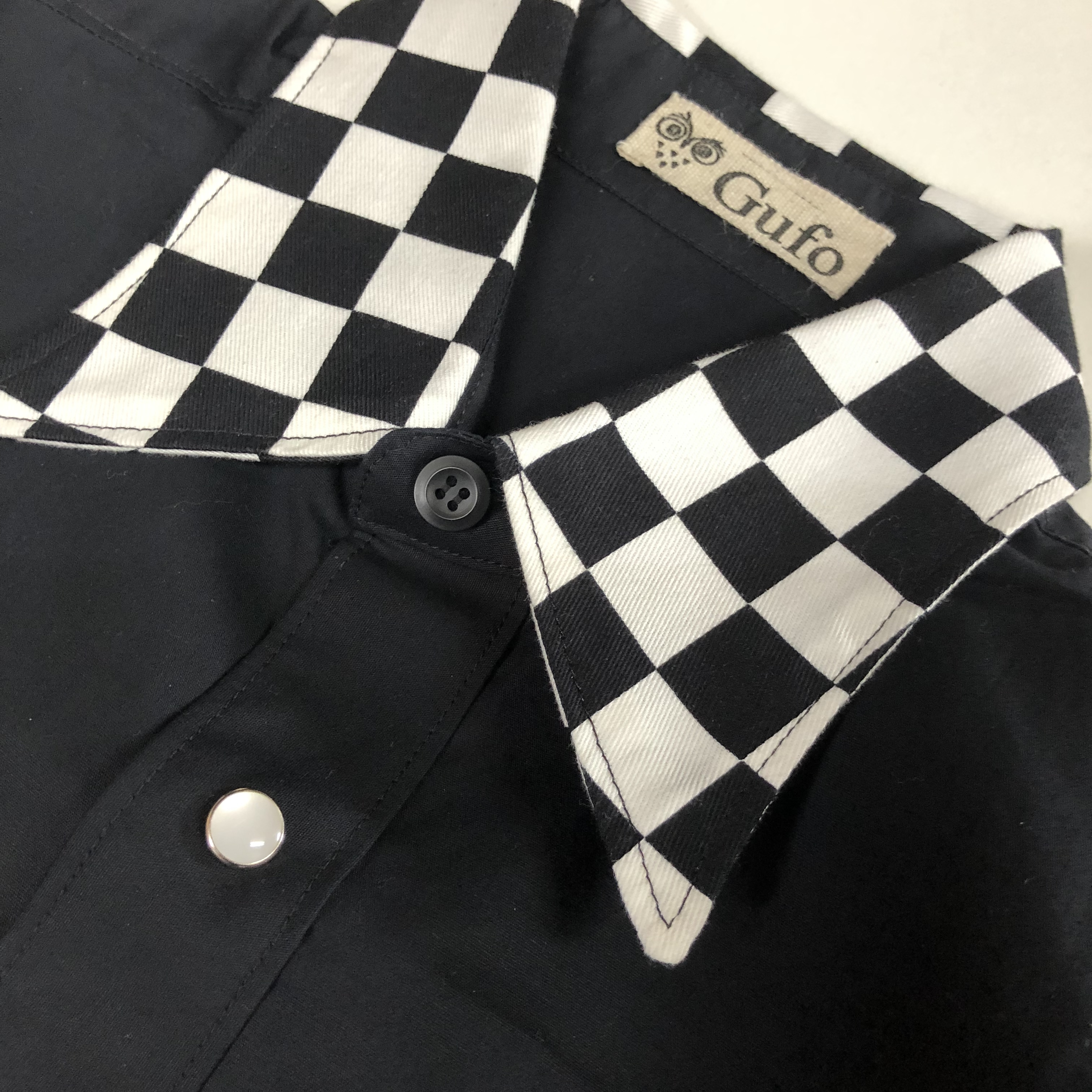 フラッグチェックシャツ Iichi ハンドメイド クラフト作品 手仕事品の通販 フラッグチェックシャツ Iichi ハンドメイド クラフト作品 手仕事品の通販