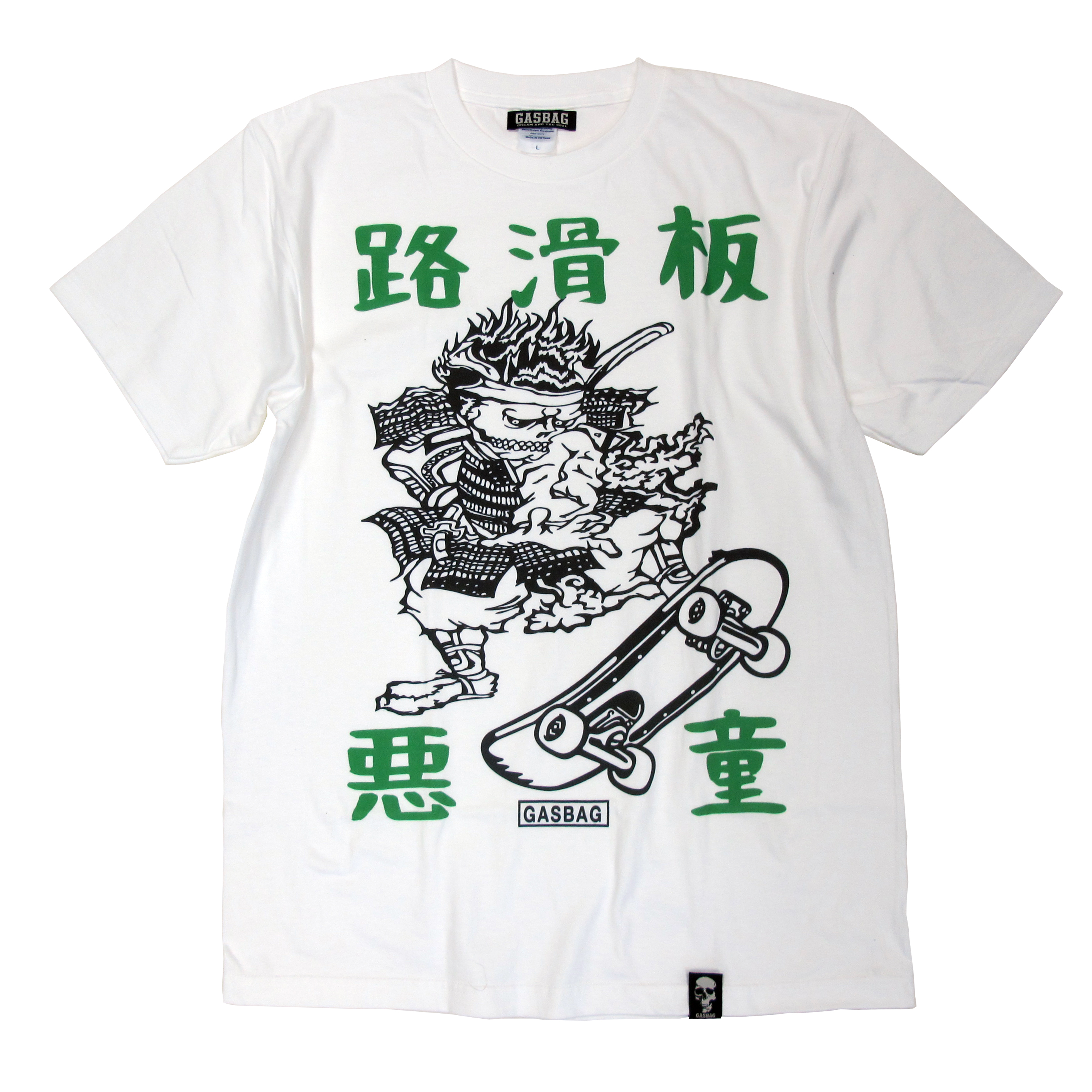 侍スケーターｔシャツ Gasbag Tokyo Iichi ハンドメイド クラフト作品 手仕事品の通販