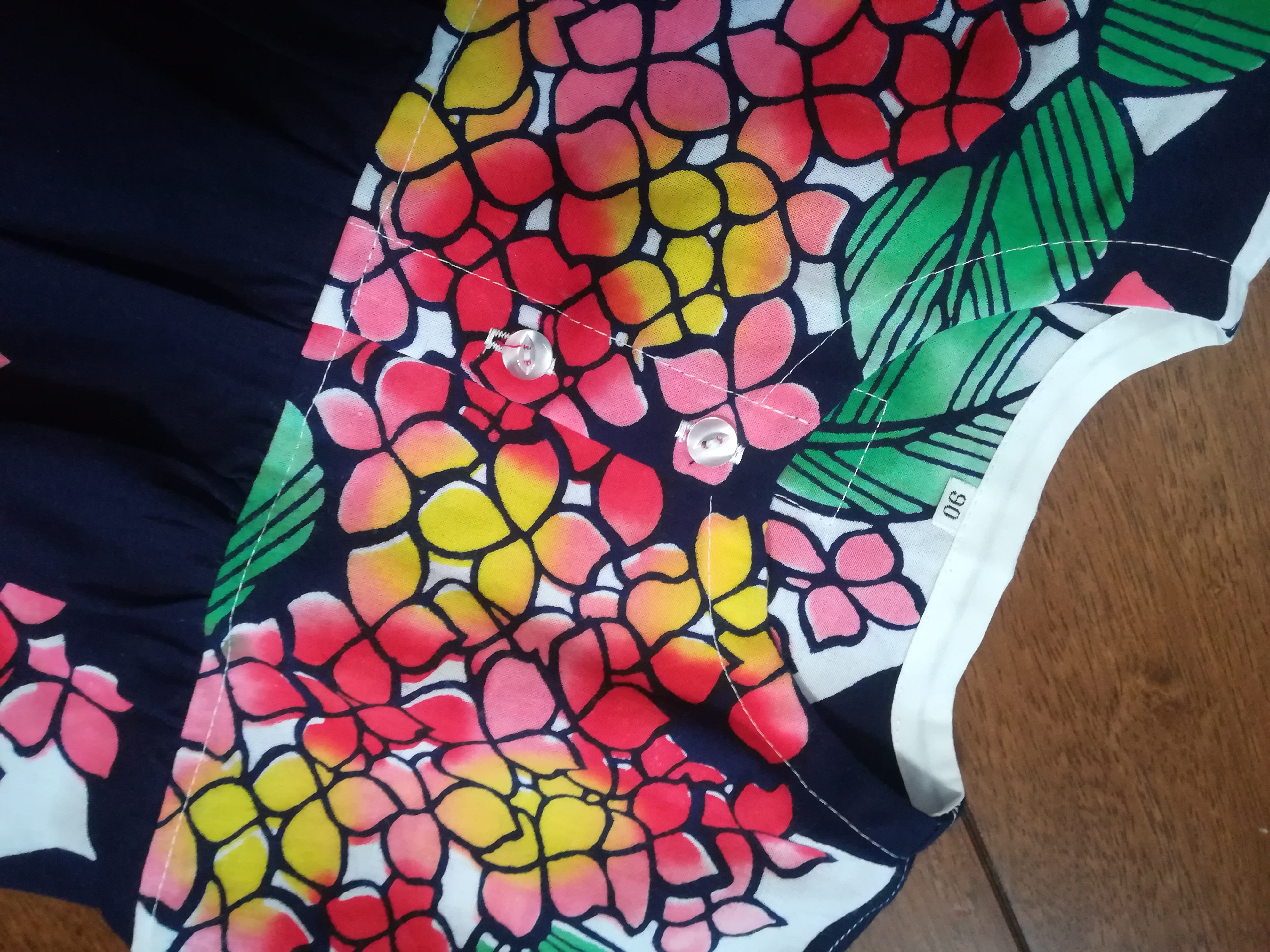 浴衣リメイク 90サイズ ワンピース パンツセット Iichi ハンドメイド クラフト作品 手仕事品の通販