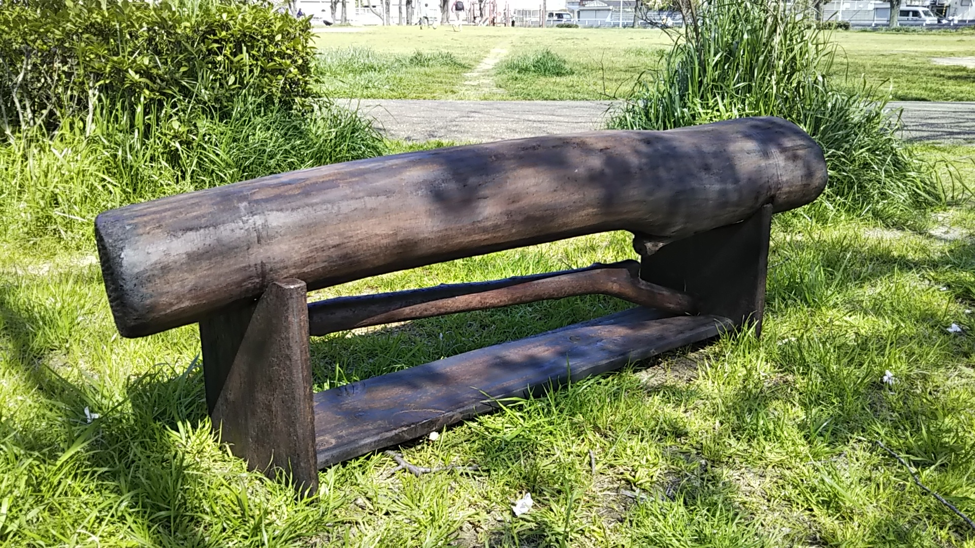 流木丸太ベンチ19n Iichi ハンドメイド クラフト作品 手仕事品の通販