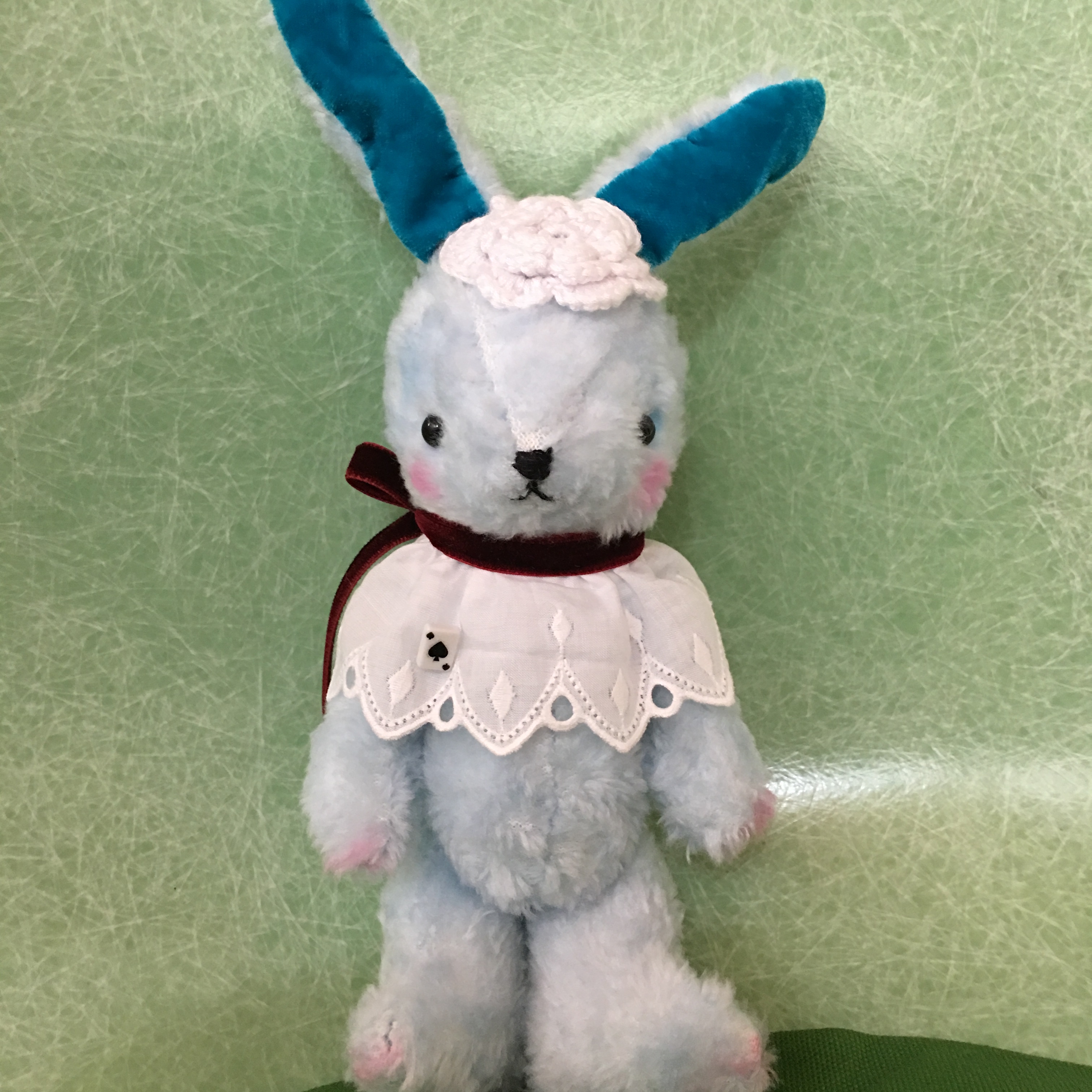 青いうさぎ Iichi ハンドメイド クラフト作品 手仕事品の通販