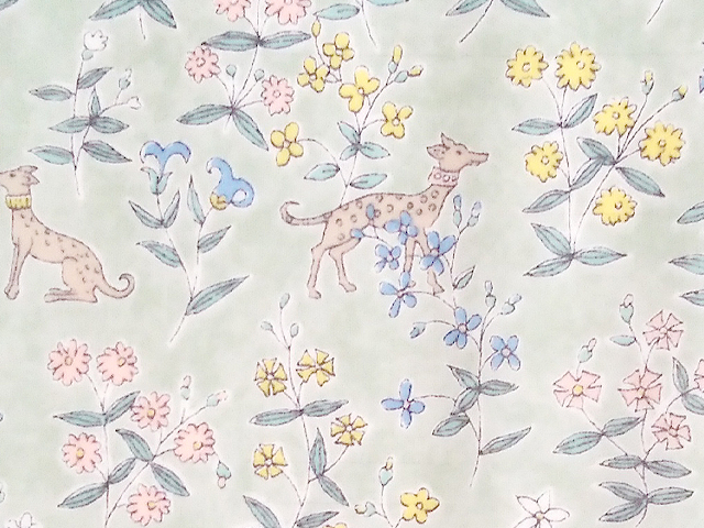 リバティ A5 ノートカバー ミルフルール アイスミント ほぼ日 カズン Iichi ハンドメイド クラフト作品 手仕事品の通販