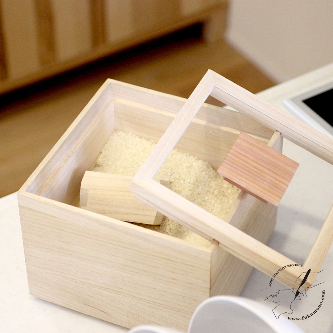 桐の米びつ 1kg Iichi ハンドメイド クラフト作品 手仕事品の通販