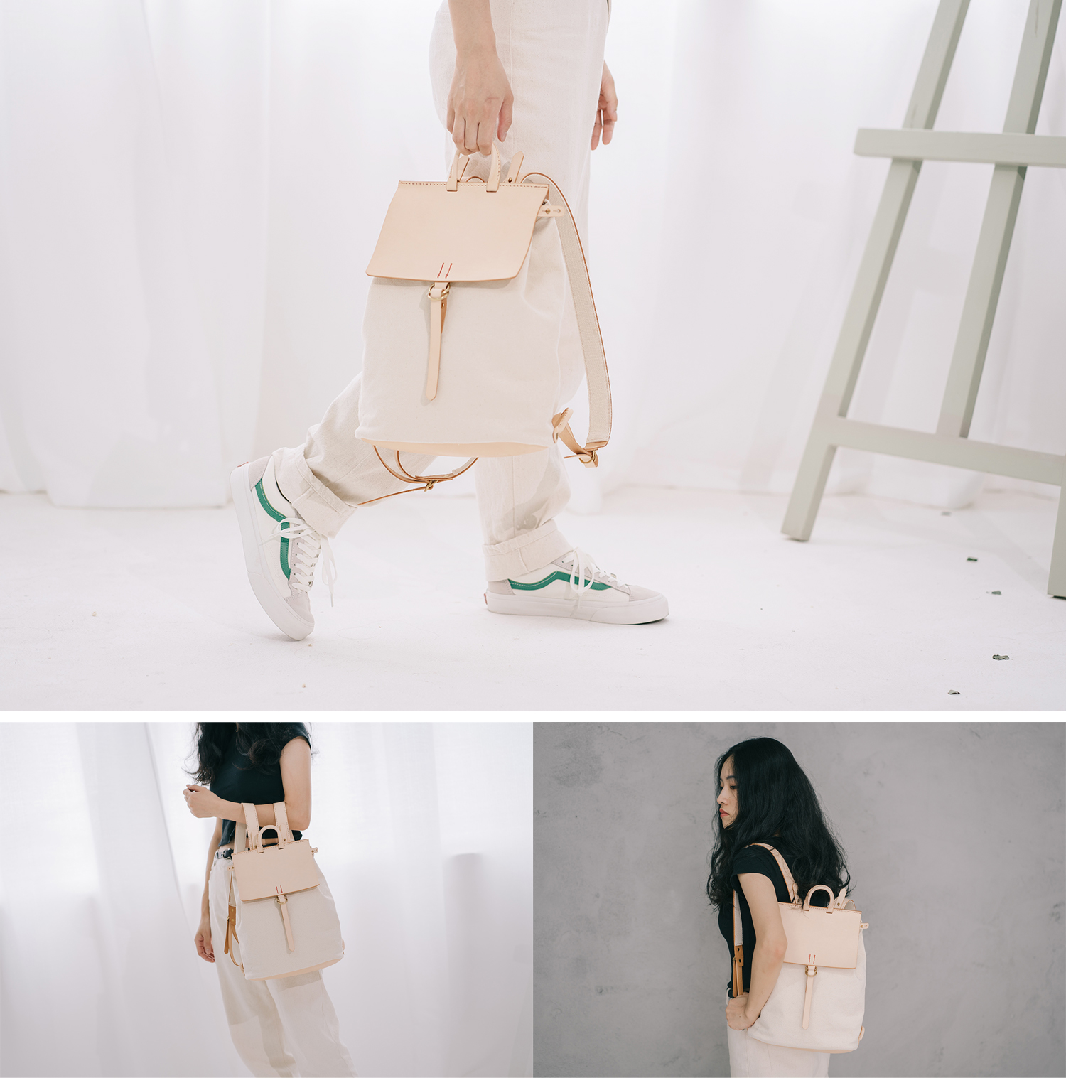 新商品キャンペーン中 手作りのリュック レディース バッグ かわいい フラップリュックサックおしゃれ リュック Iichi ハンドメイド クラフト作品 手仕事品の通販