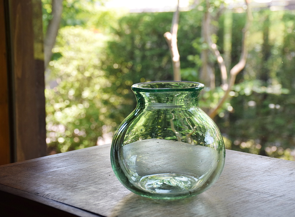 網泡花瓶 エメラルドグリーン Iichi ハンドメイド クラフト作品 手仕事品の通販