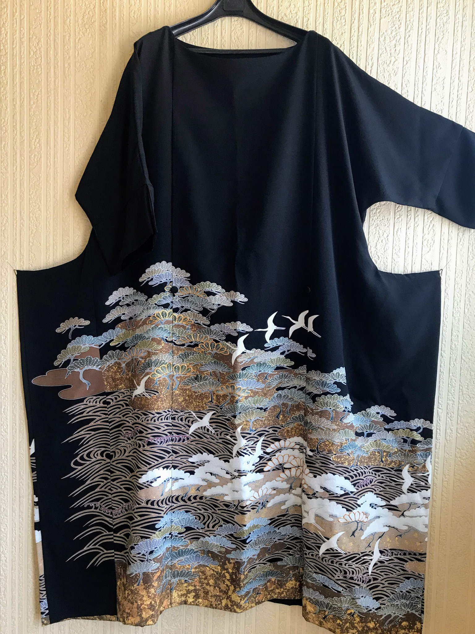 留袖ドレス 未着用の着物から Iichi ハンドメイド クラフト作品 手仕事品の通販