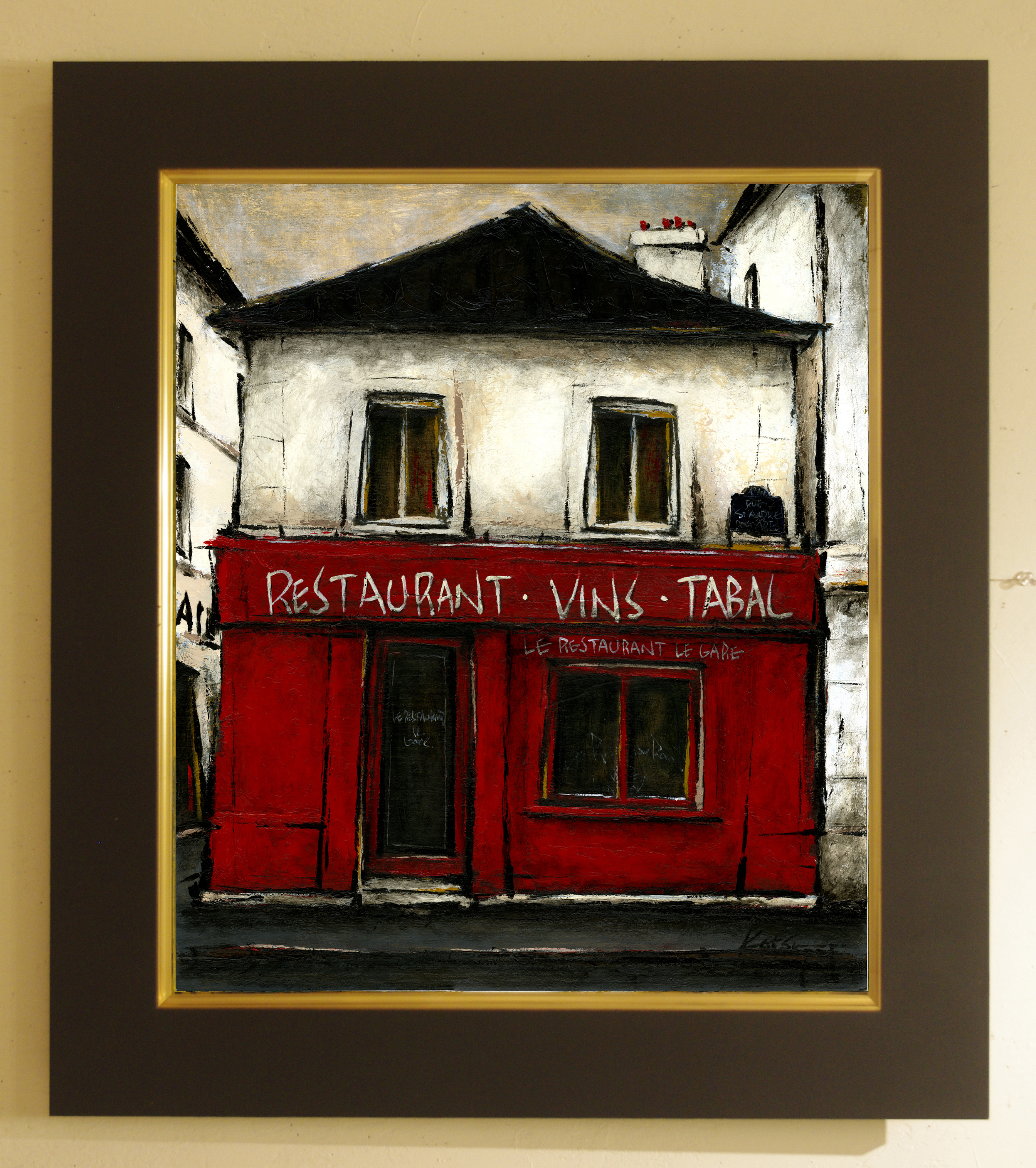 パリの風景画 ヴィンテージ 油絵 完全一点物 超絶レア物 - 通販 - csa ...