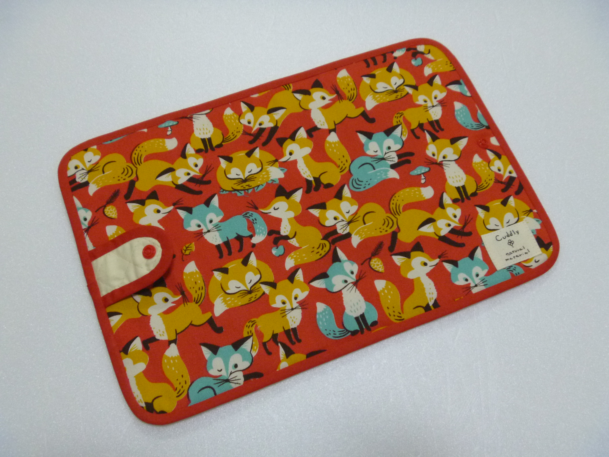 79 キツネ柄の母子手帳ケースs 赤 通帳ケース 再販 Iichi ハンドメイド クラフト作品 手仕事品の通販