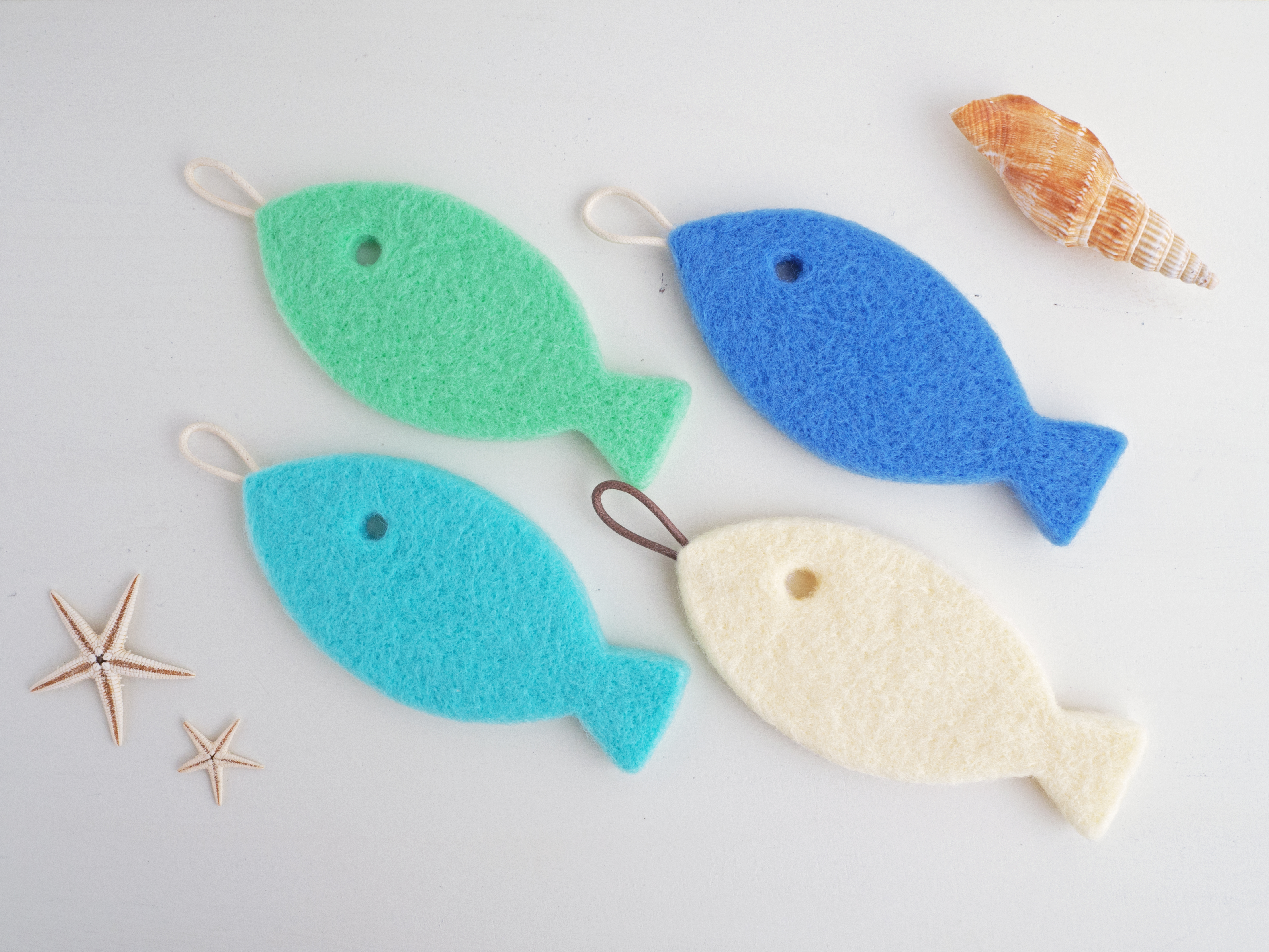 エコクリーナー 魚 C Iichi ハンドメイド クラフト作品 手仕事品の通販