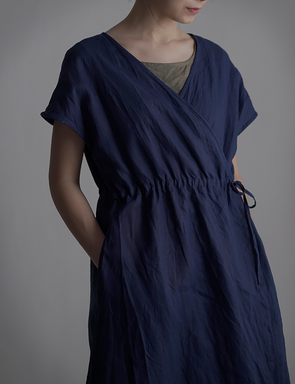 値引きする ヨシエイナバ カシュクール ブルー系 初回特典付 Oassf Net