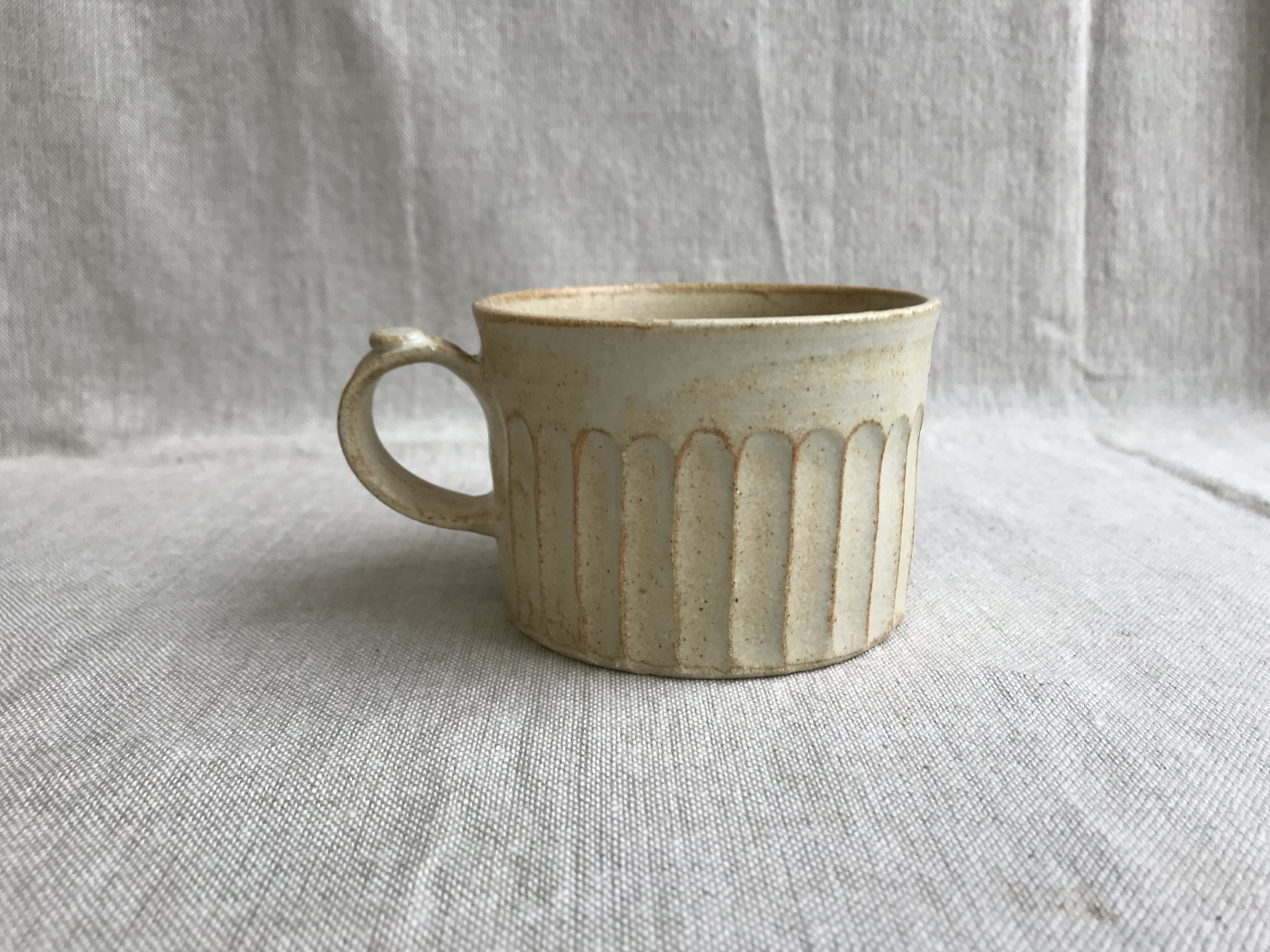 マグカップ 中しのぎ柄 Iichi ハンドメイド クラフト作品 手仕事品の通販