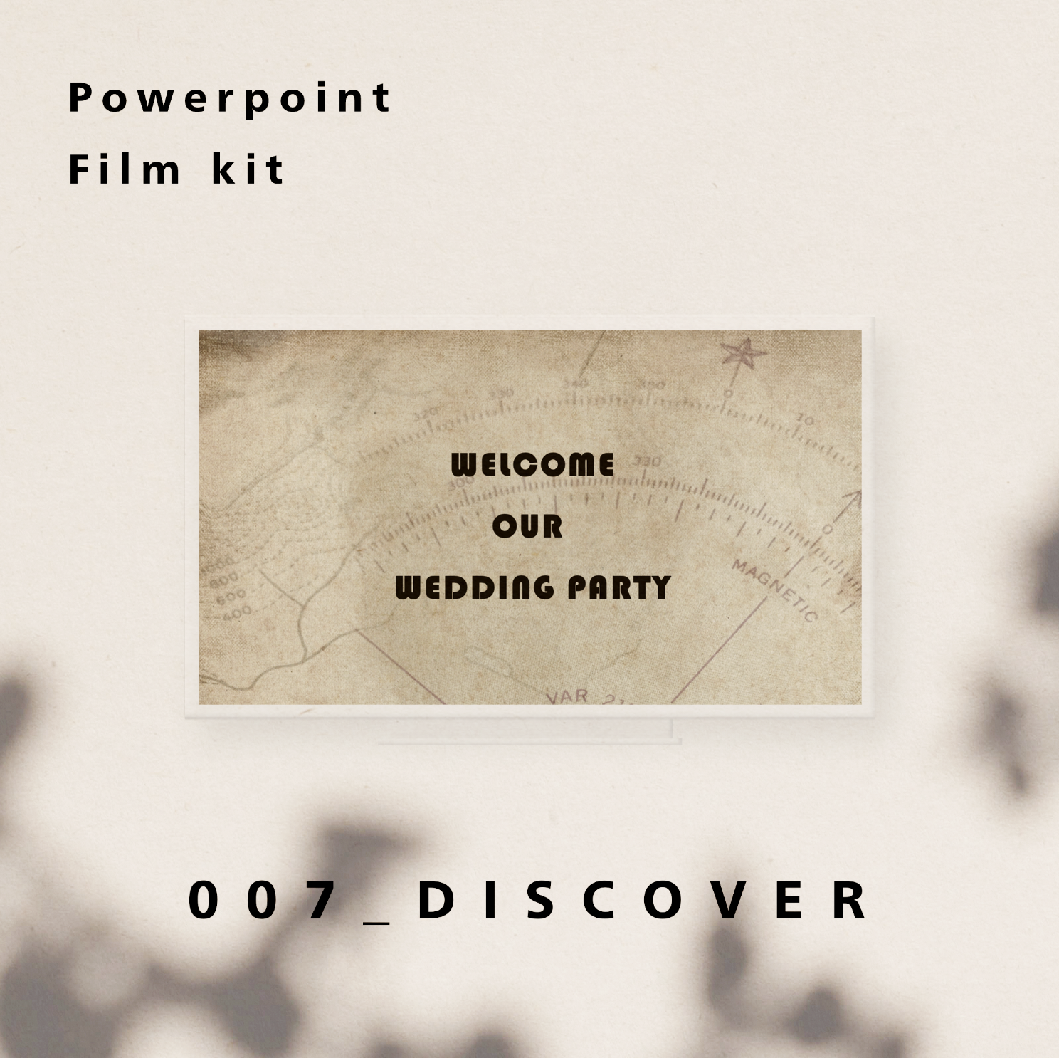 フィルムキット 007 Discover プロフィールムービー エンドロールムービー自作に Iichi ハンドメイド クラフト作品 手仕事品の通販