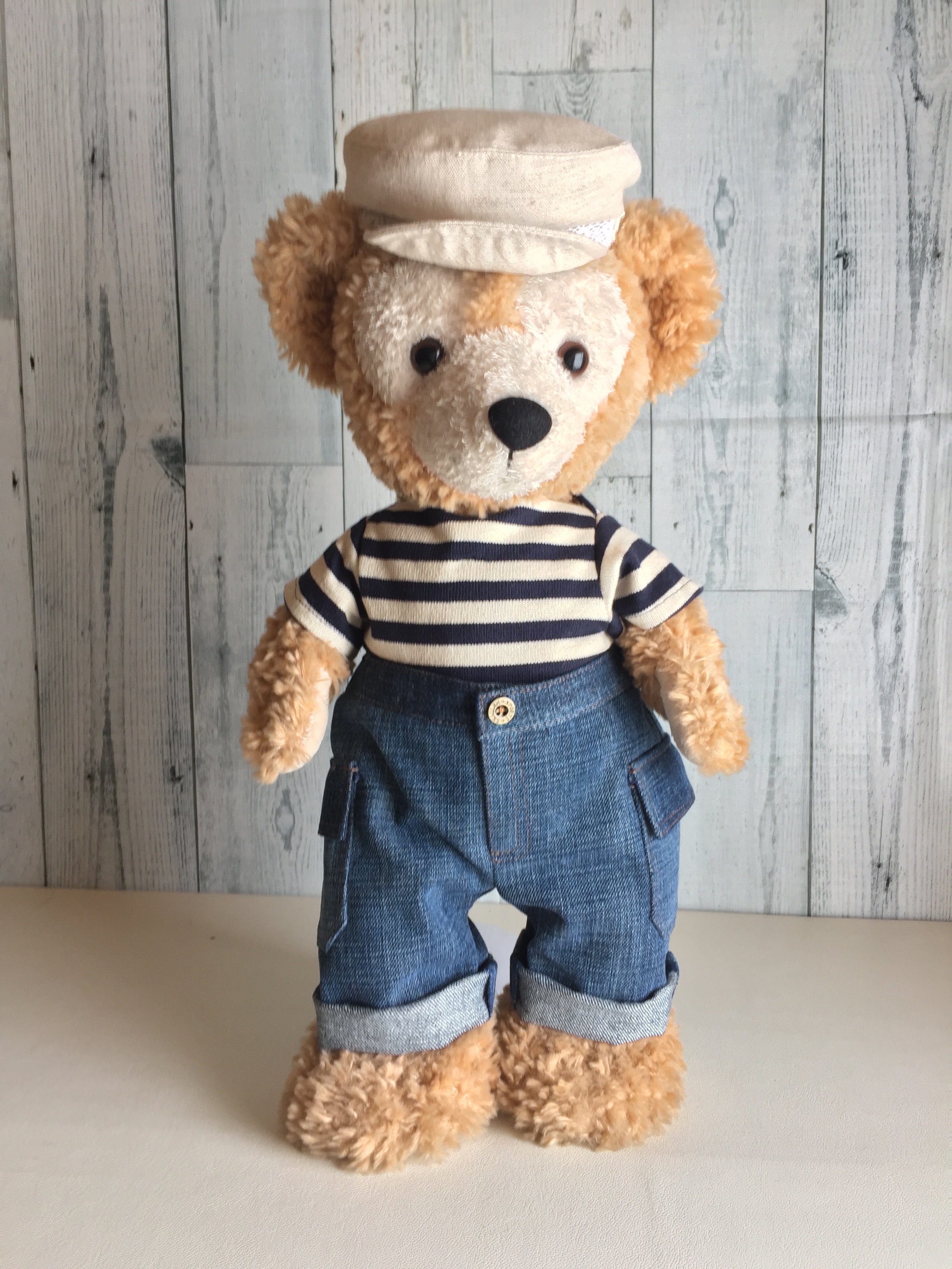 ダッフィーサイズのお洋服 デニムカーゴパンツ Iichi ハンドメイド クラフト作品 手仕事品の通販