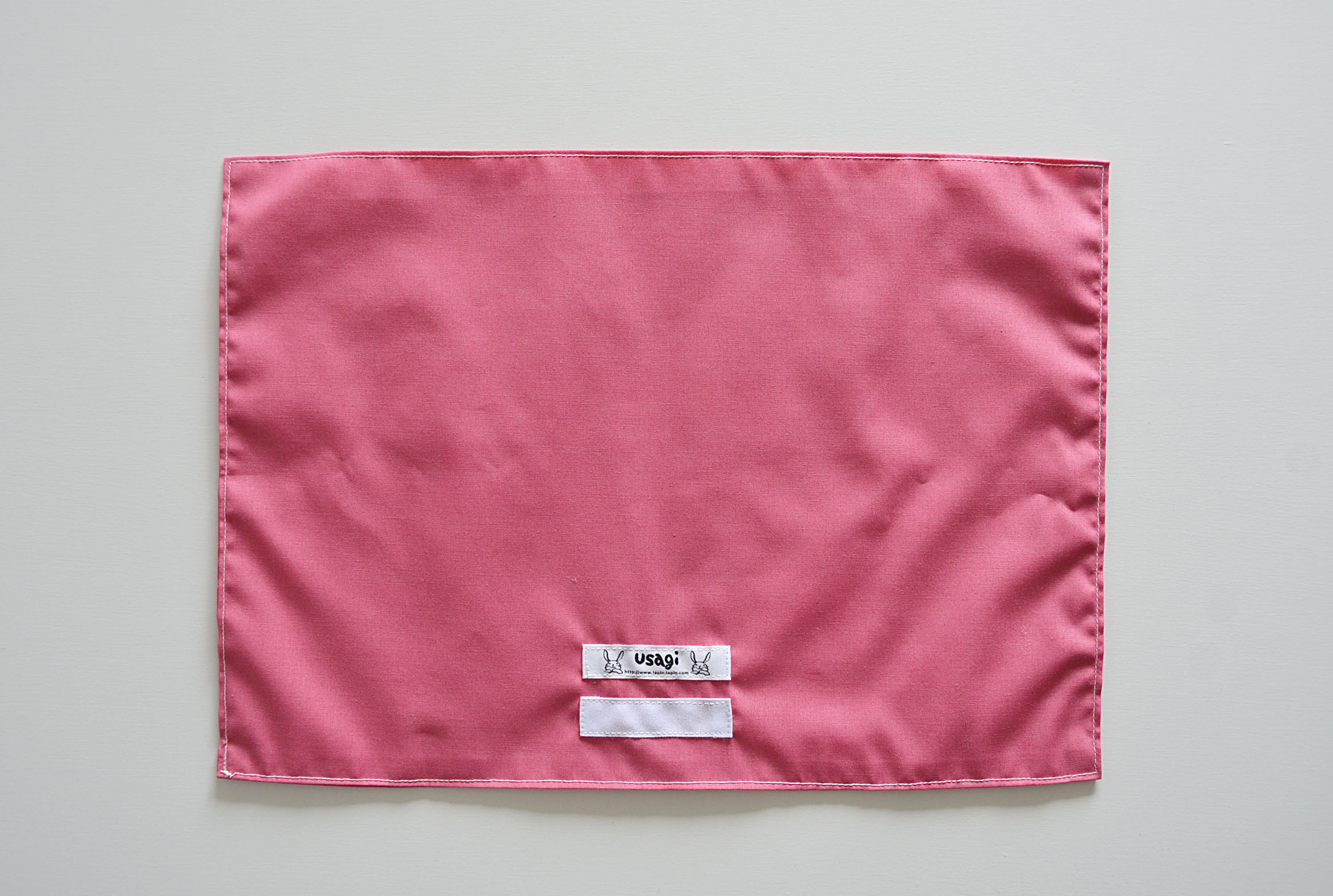 新色 ランチョンマット ローズピンク Bon Appetit 入園入学グッズ お習い事に 名入れ無料 Iichi ハンドメイド クラフト作品 手仕事品の通販