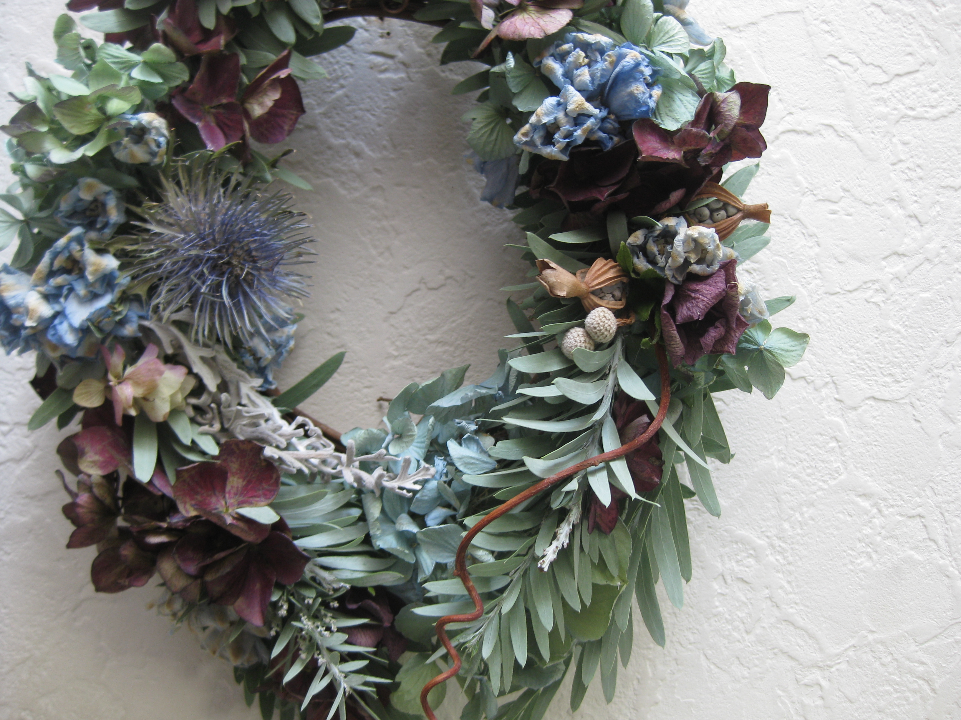 秋を想うwreath Iichi ハンドメイド クラフト作品 手仕事品の通販