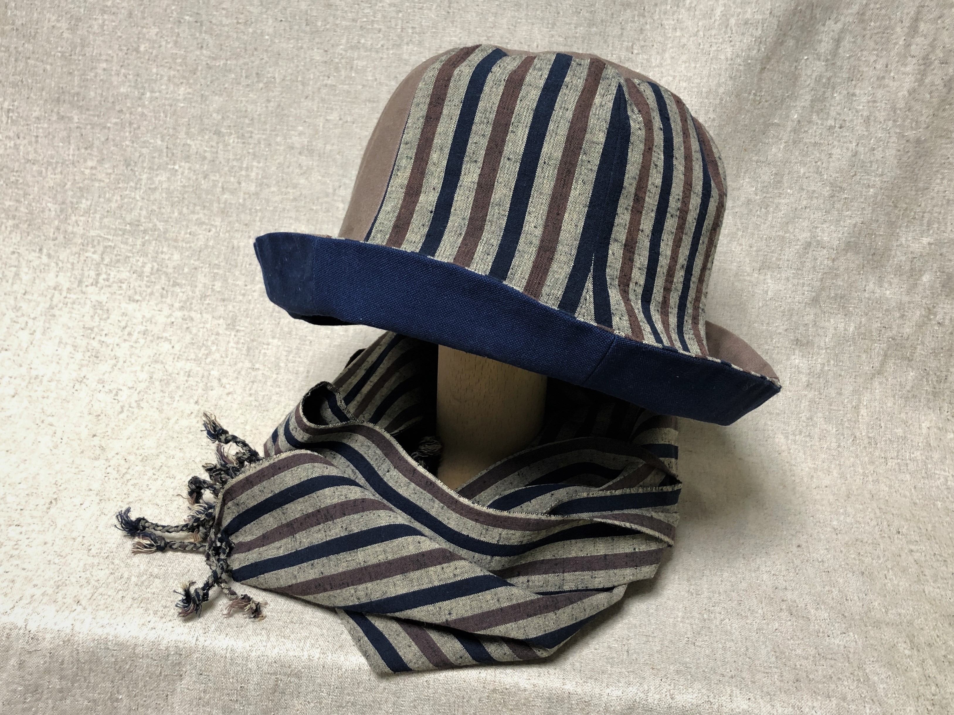 遠州綿紬のストール 木立 Iichi ハンドメイド クラフト作品 手仕事品の通販