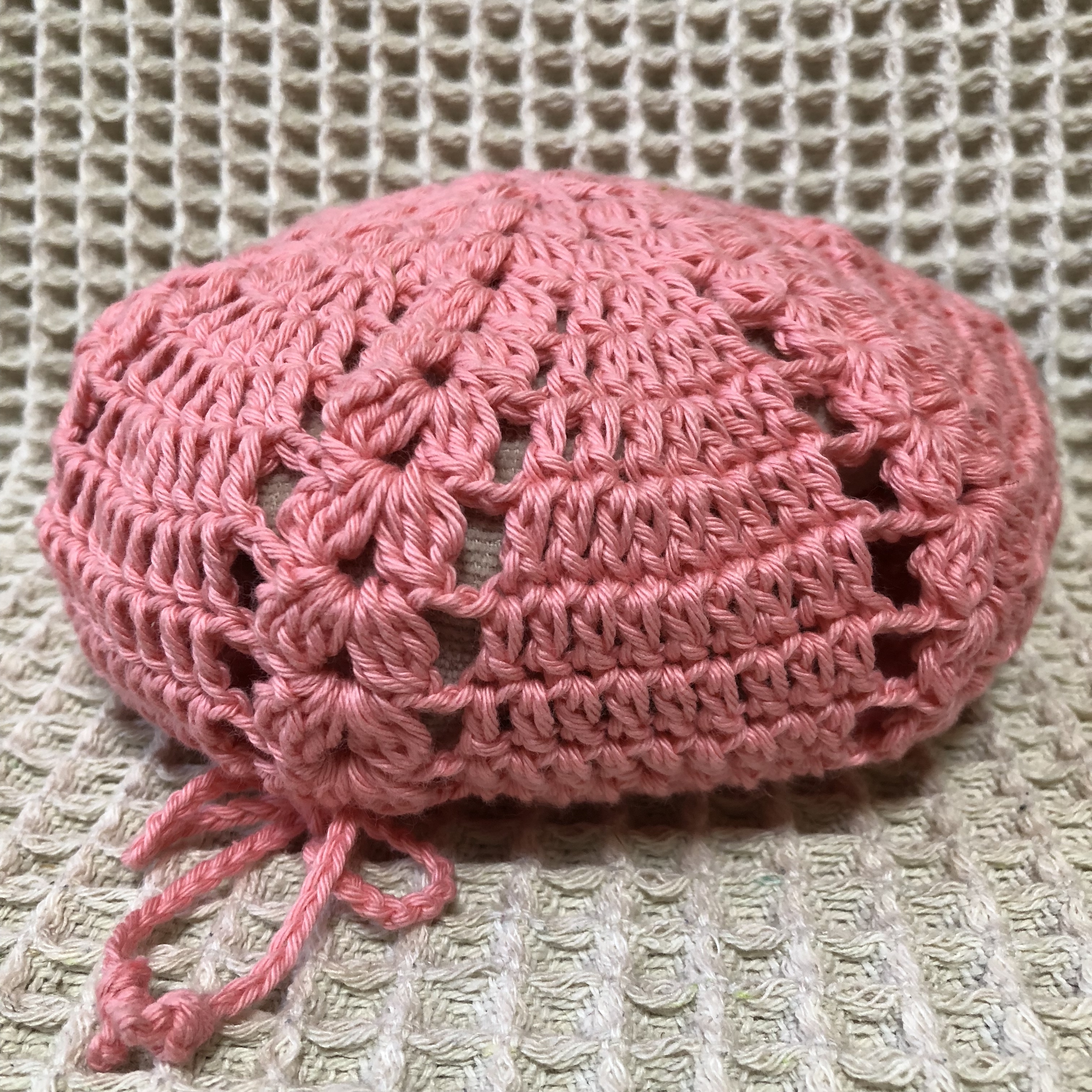 クローバー柄のベレー帽 ピンク キッズ 大人 Iichi ハンドメイド クラフト作品 手仕事品の通販
