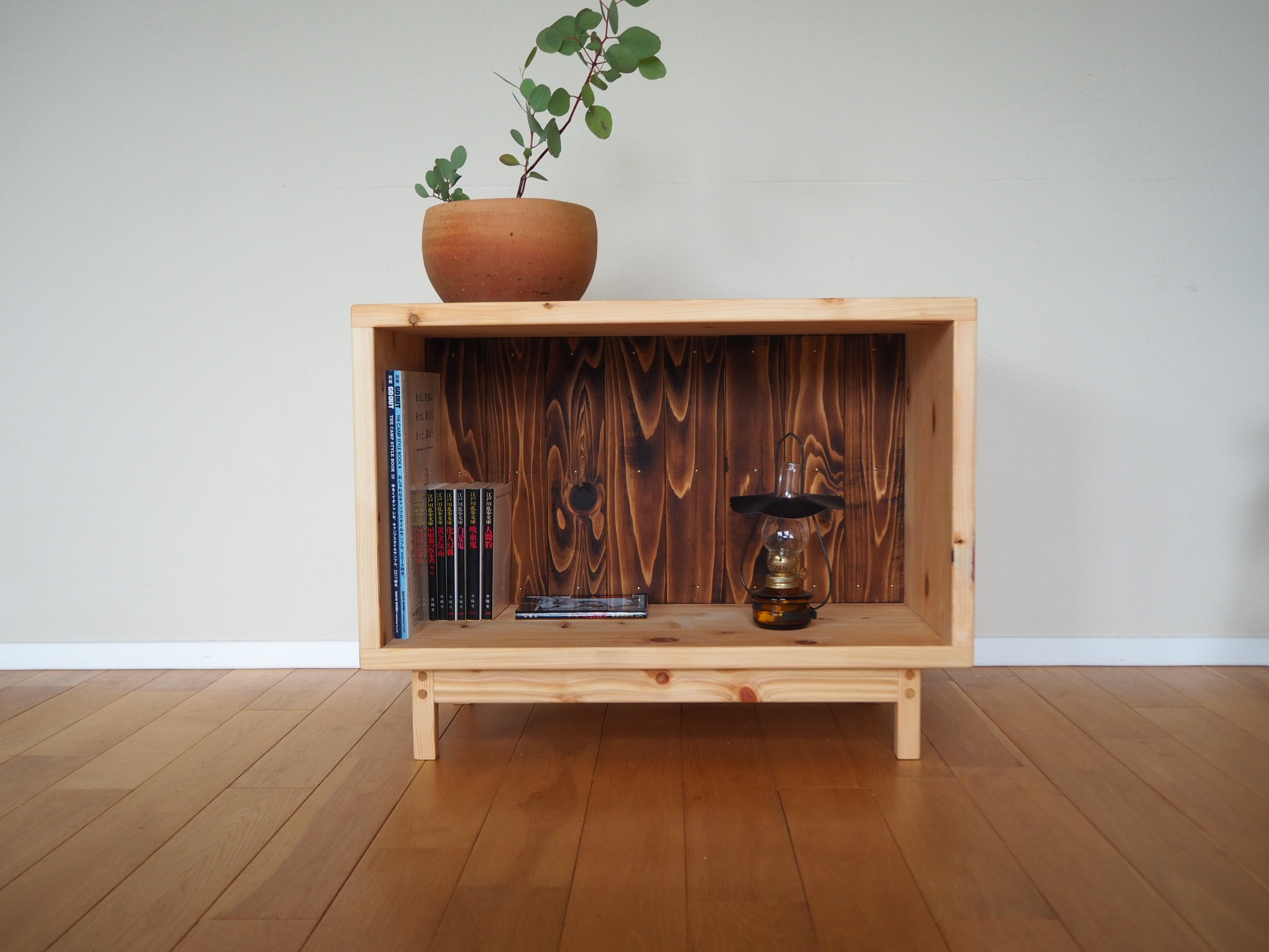 使い勝手の良い桧無垢材のサイドボード Iichi ハンドメイド クラフト作品 手仕事品の通販