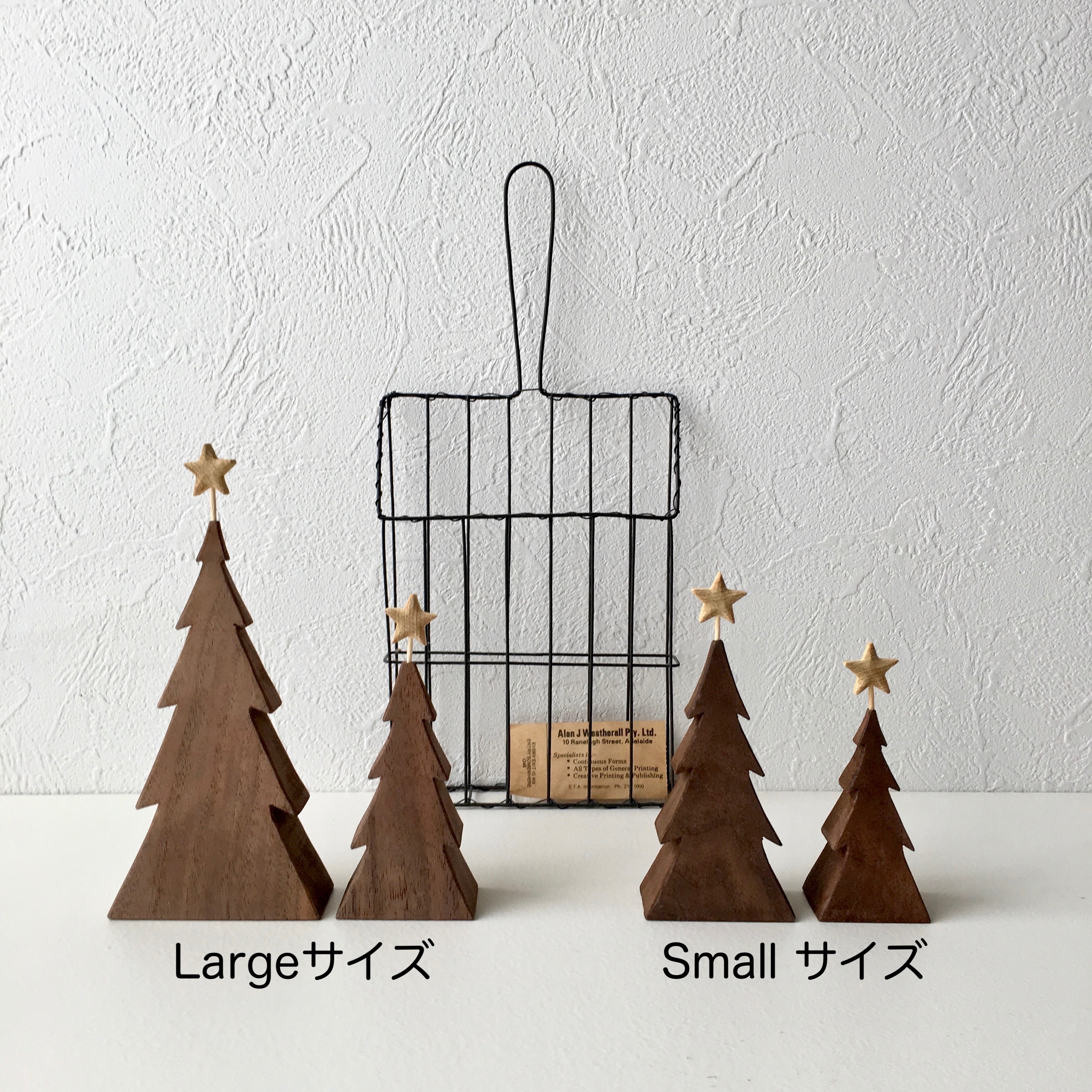 小さな木のクリスマスツリー Lサイズ Iichi ハンドメイド クラフト作品 手仕事品の通販