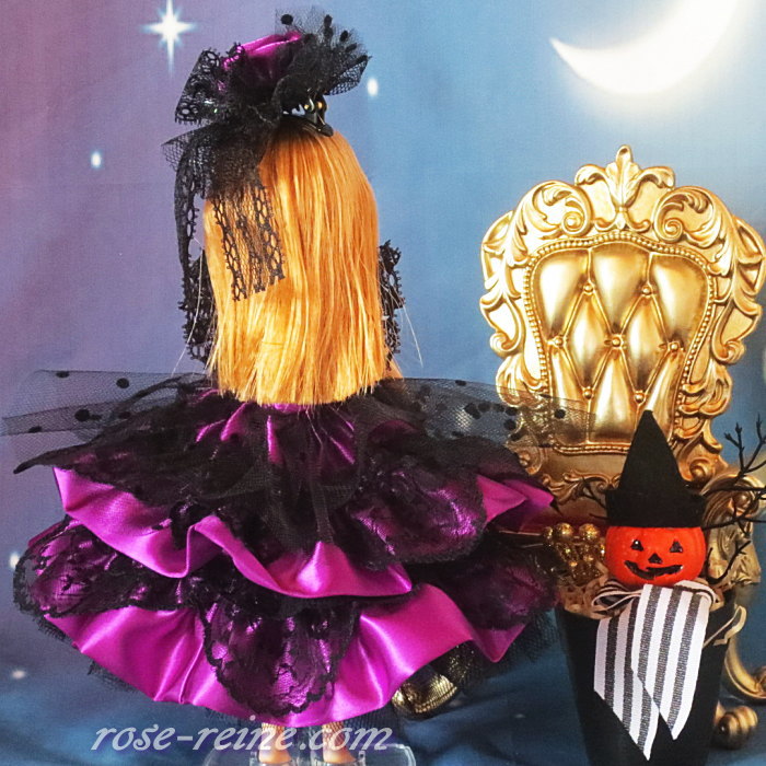 萌え可愛いロリータプリンセスワンピース ハロウィンにも最適な魔女っ娘バージョン Iichi ハンドメイド クラフト作品 手仕事品の通販