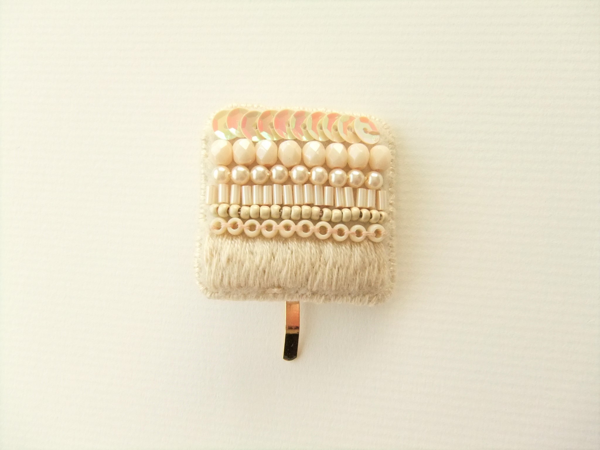 Hair Accessory ポニーフック ビーズ刺繍（K0827) | iichi 