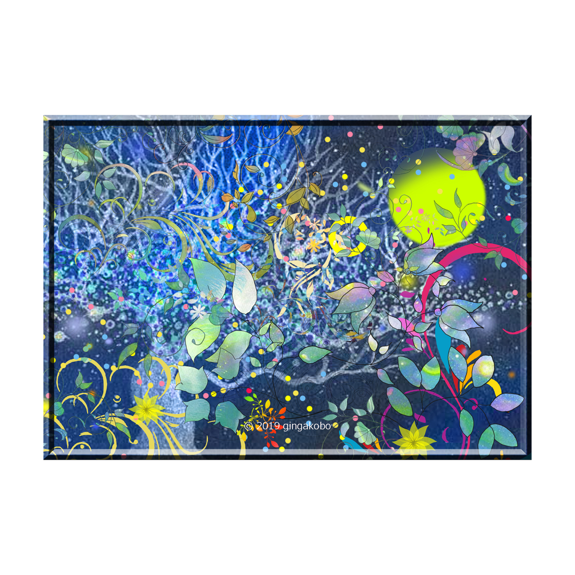 百花繚乱な日 ほっこり癒しのイラストa4サイズポスターno 699 Iichi ハンドメイド クラフト作品 手仕事品の通販