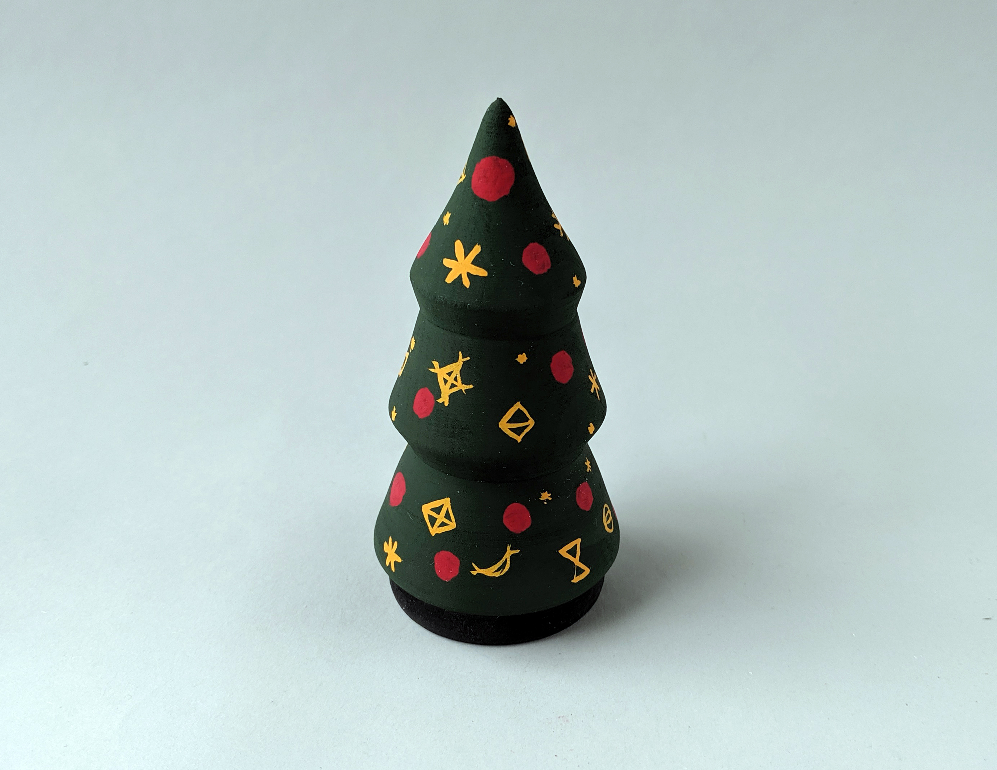 クリスマスツリー マトリョーシカ No 6 サンタ 女の子 Iichi ハンドメイド クラフト作品 手仕事品の通販