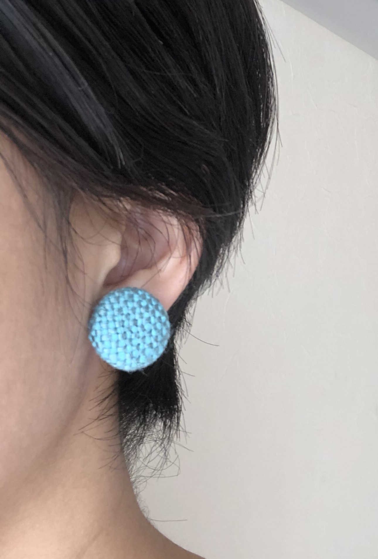 挿し色 イヤリング B2 Iichi ハンドメイド クラフト作品 手仕事品の通販