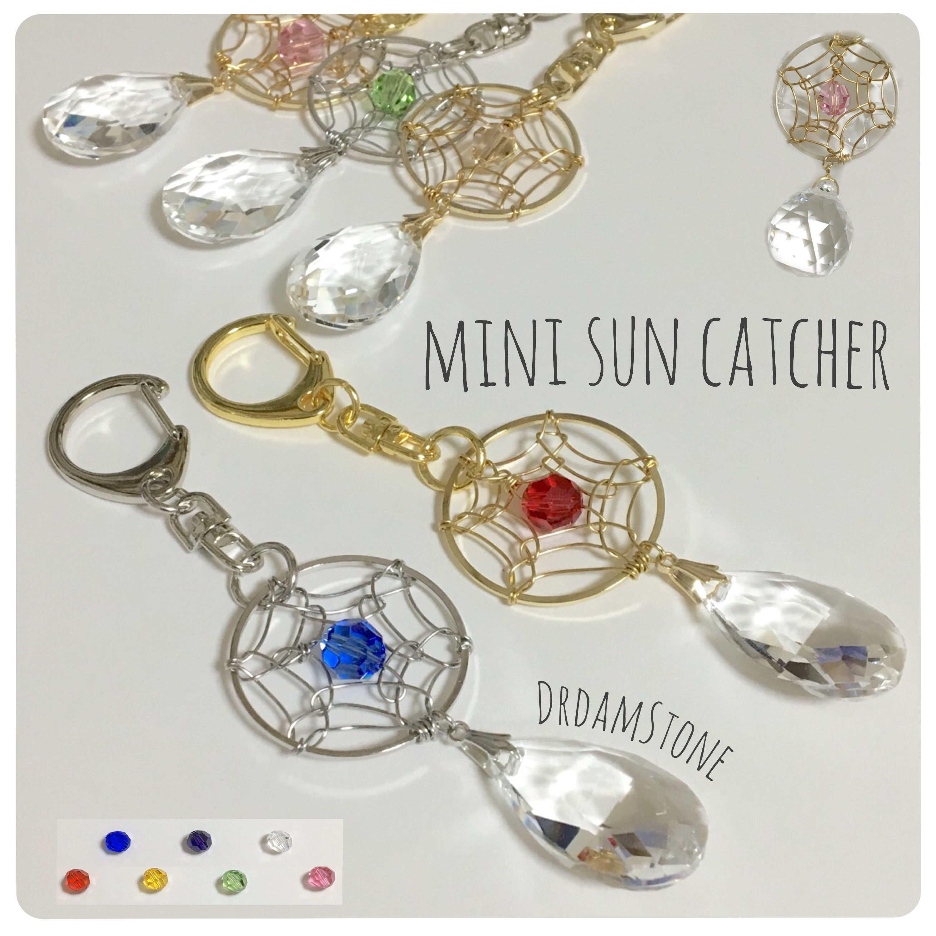 ☆aki☆様☆。.:＊・゜ハンドメイド♡スワロフスキーサンキャッチャー