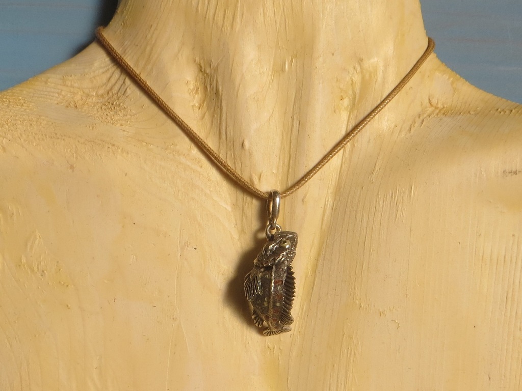 お魚シルバー かさごペンダント  iichi ハンドメイド・クラフト作品 