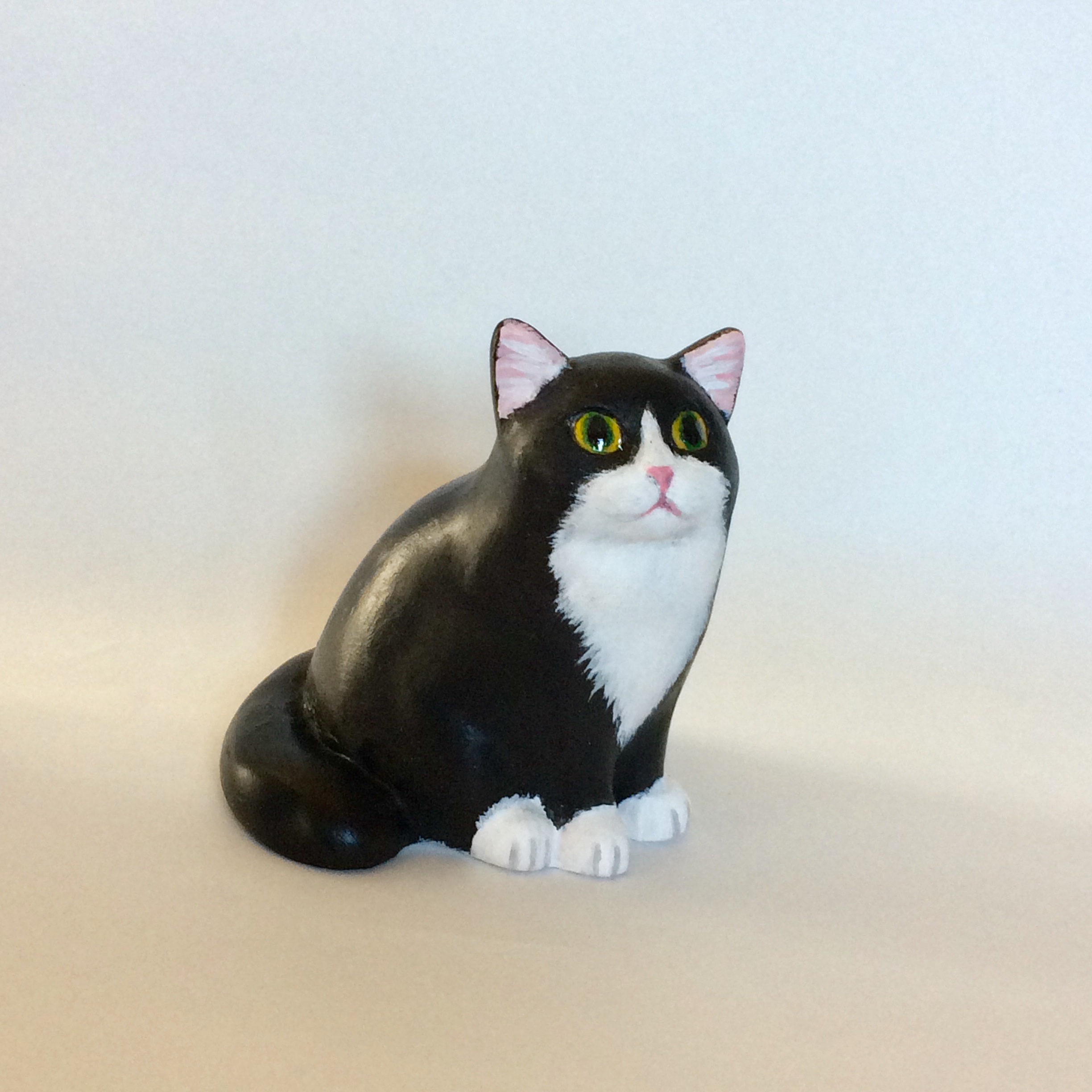 ハチワレ猫 Iichi ハンドメイド クラフト作品 手仕事品の通販